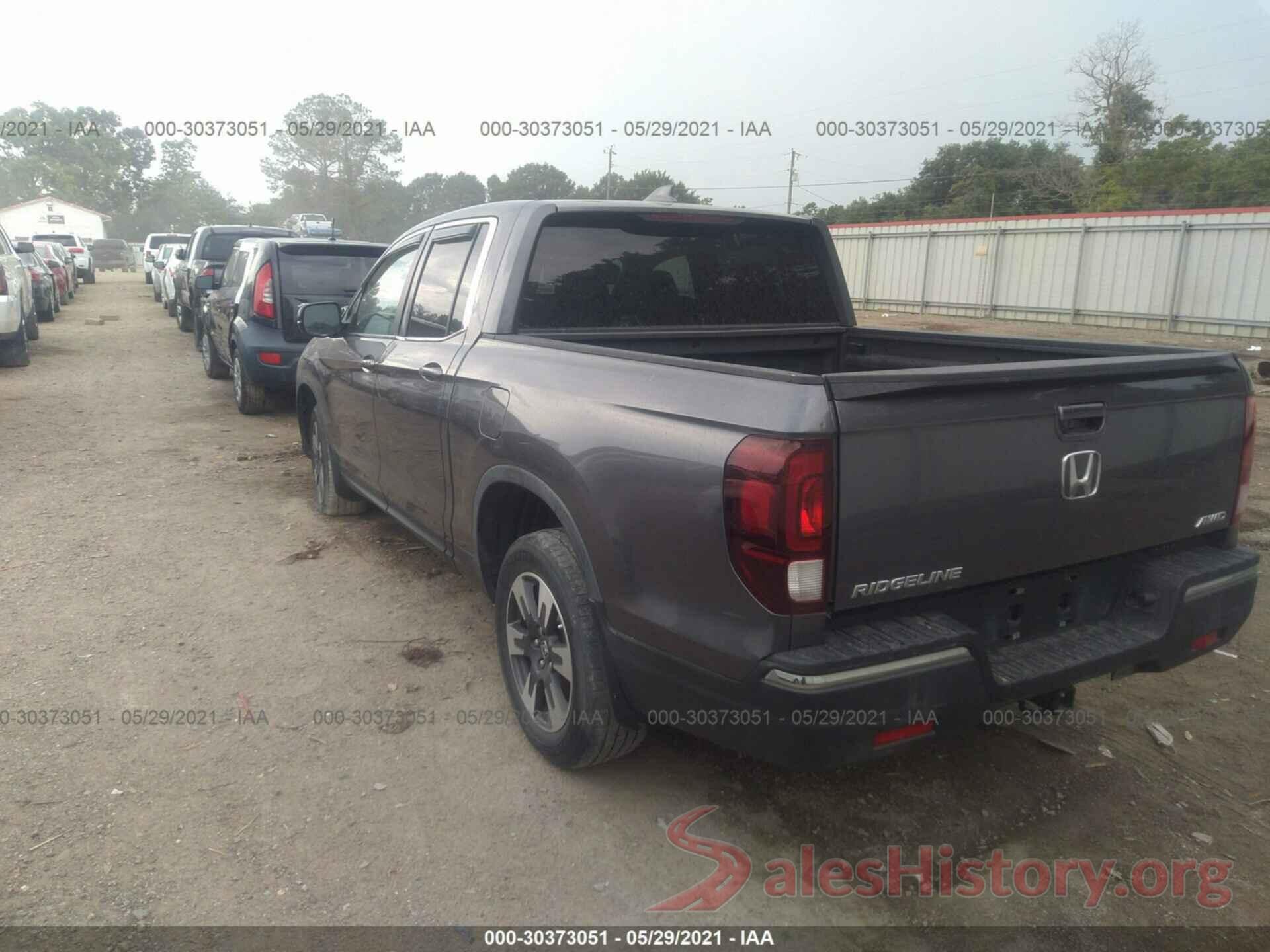 5FPYK3F57HB004214 2017 HONDA RIDGELINE