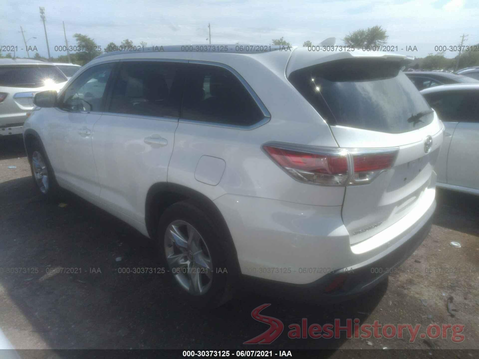 5TDYKRFH4GS146603 2016 TOYOTA HIGHLANDER