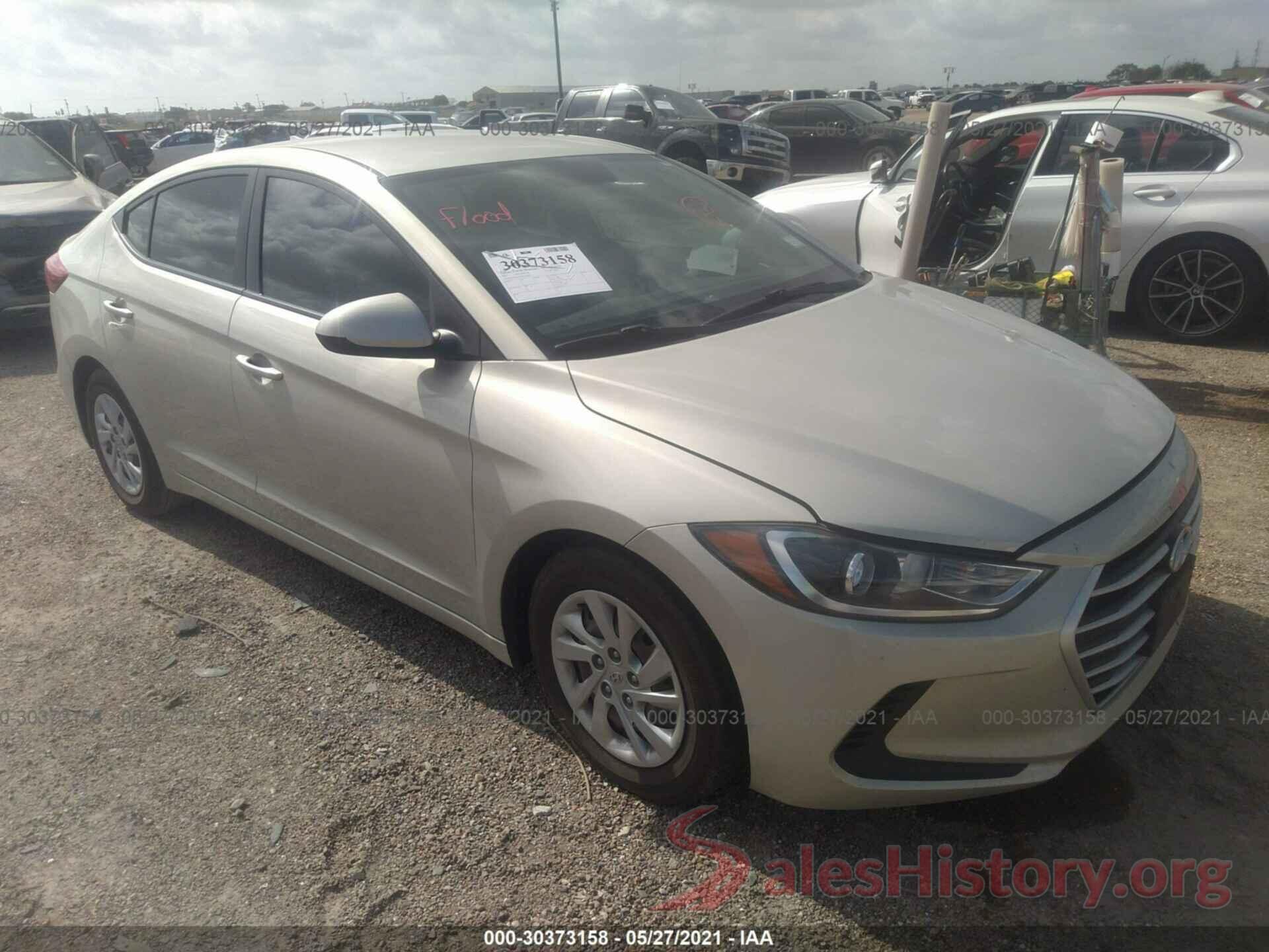 5NPD74LF2HH100846 2017 HYUNDAI ELANTRA