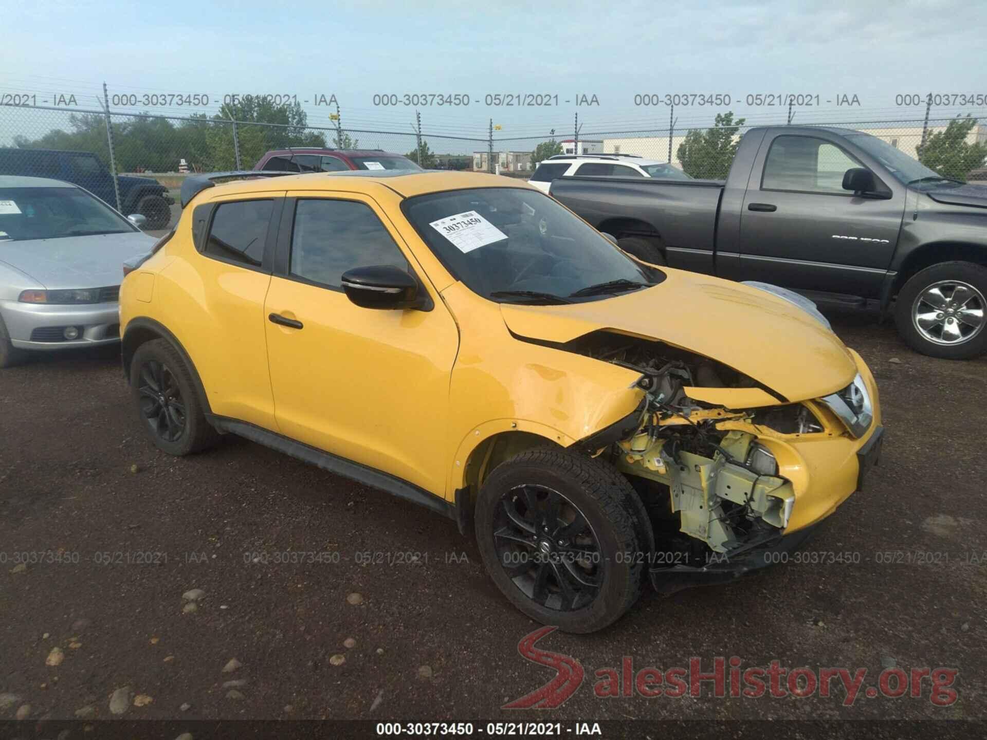 JN8AF5MV6GT656738 2016 NISSAN JUKE