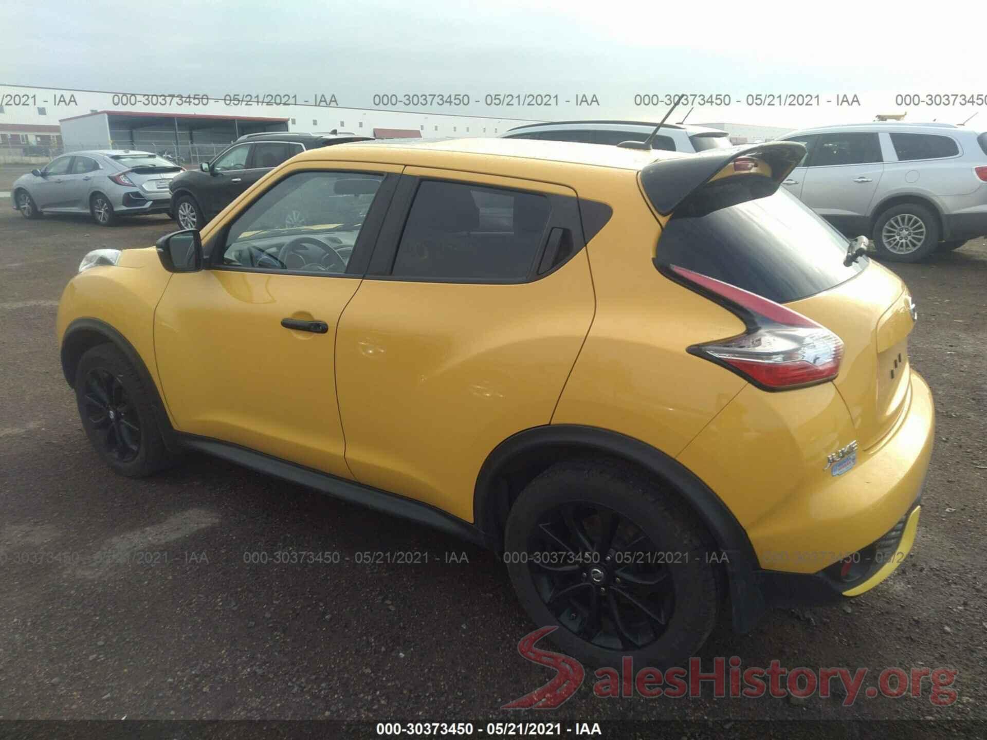 JN8AF5MV6GT656738 2016 NISSAN JUKE