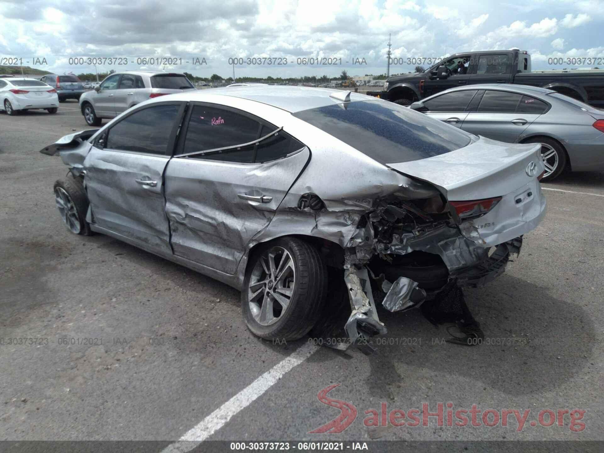 KMHD84LF0HU288703 2017 HYUNDAI ELANTRA