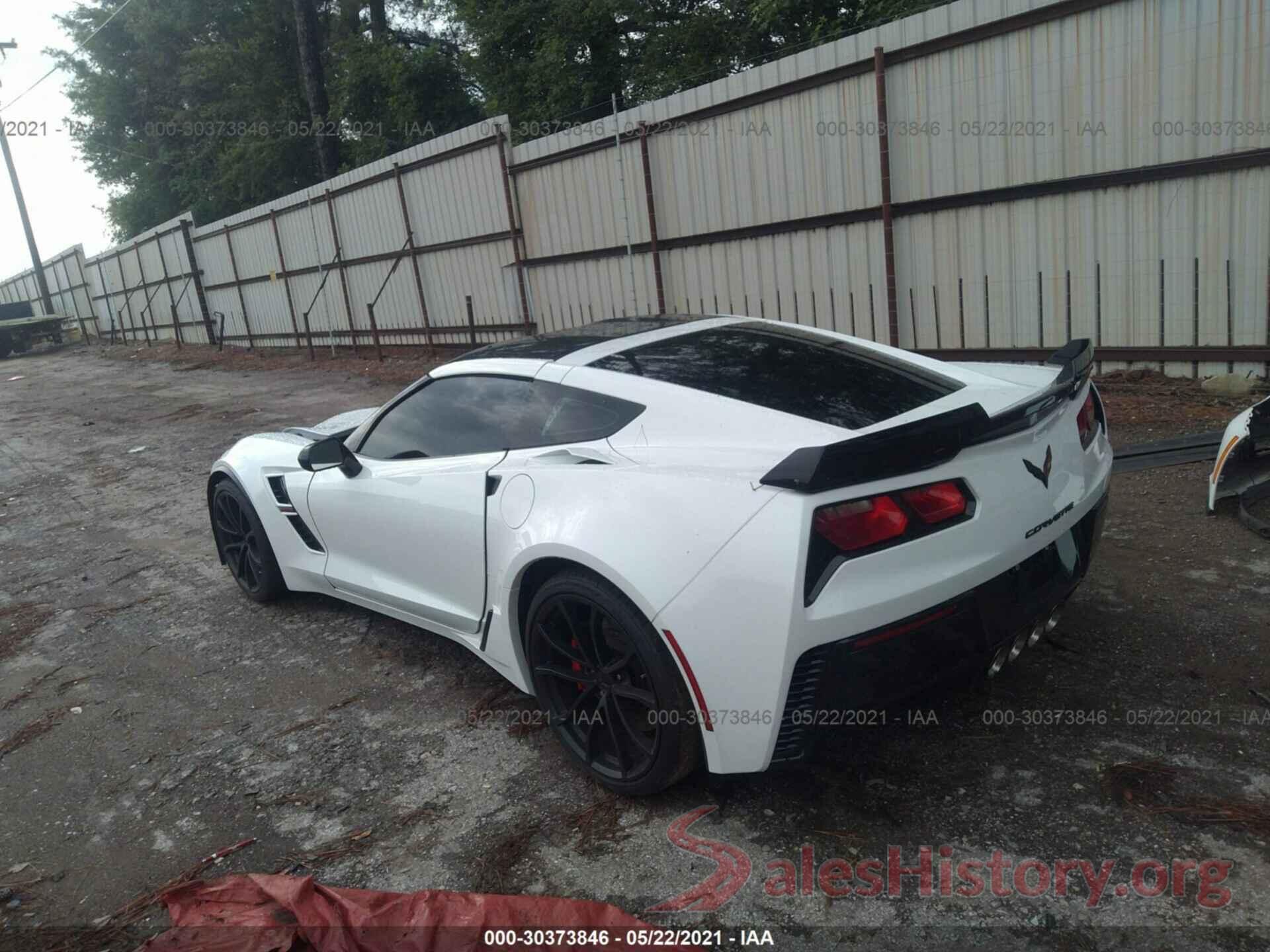 1G1YY2D76H5103963 2017 CHEVROLET CORVETTE