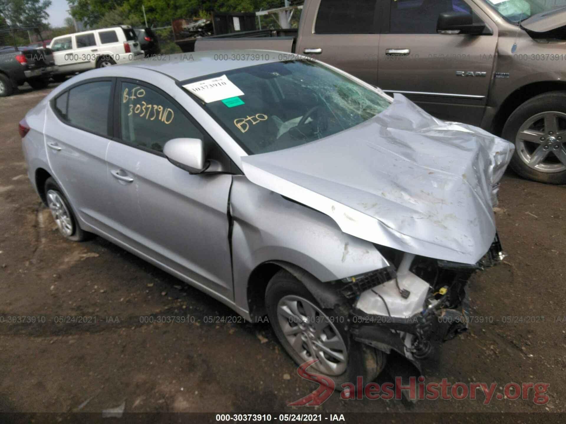 KMHD74LF2KU796651 2019 HYUNDAI ELANTRA