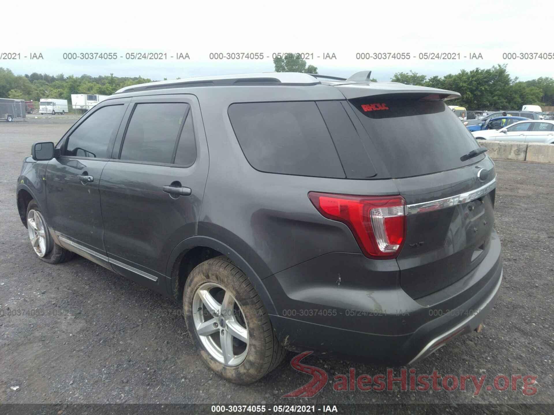 1FM5K8D89GGC21091 2016 FORD EXPLORER