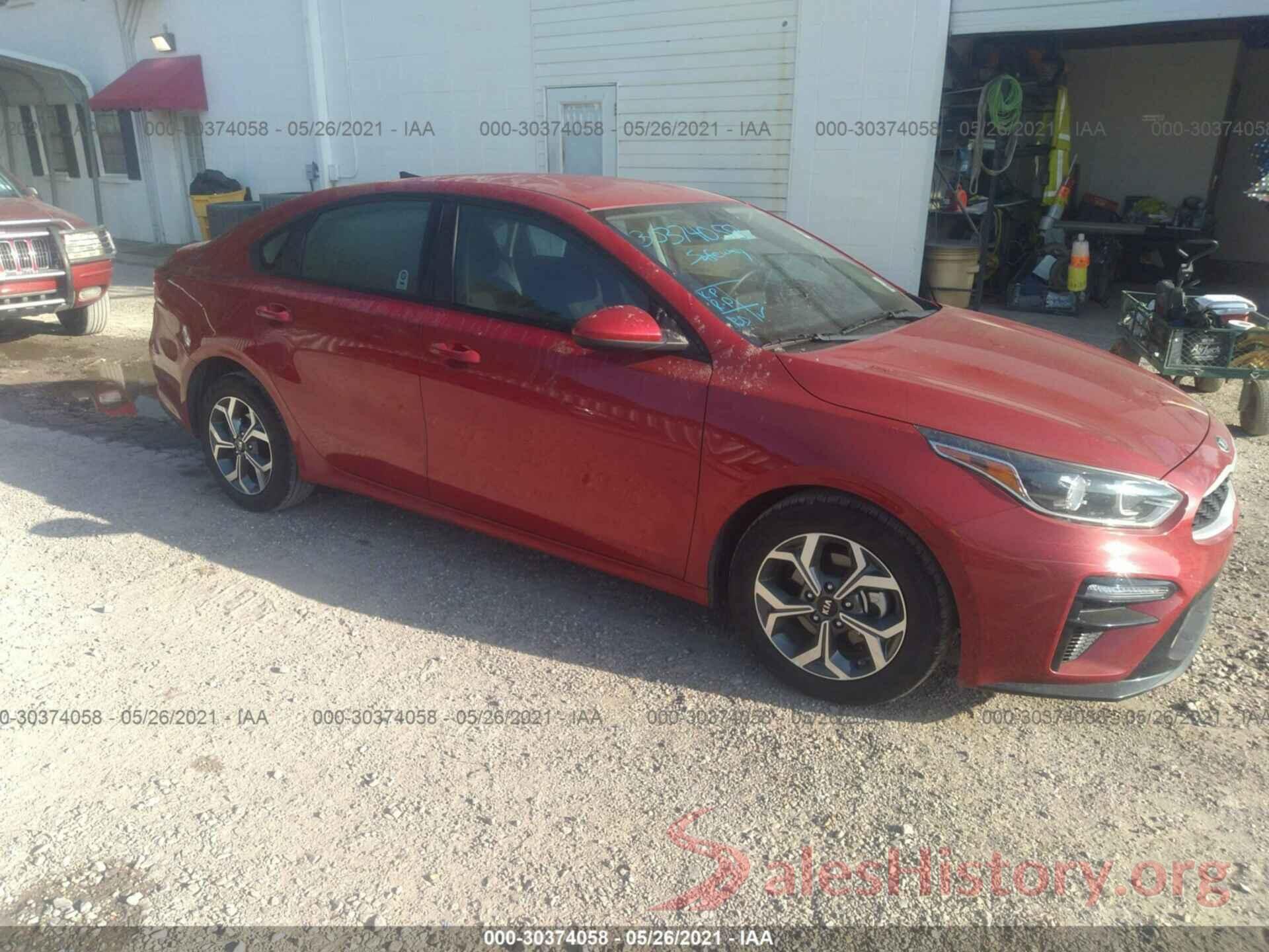 3KPF24AD8ME338188 2021 KIA FORTE