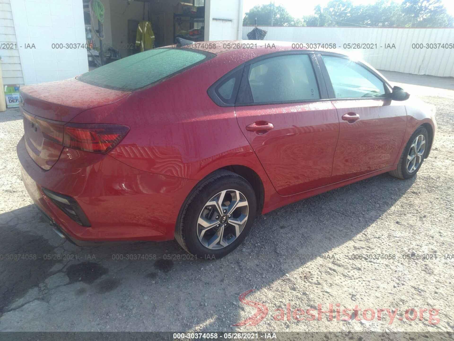 3KPF24AD8ME338188 2021 KIA FORTE