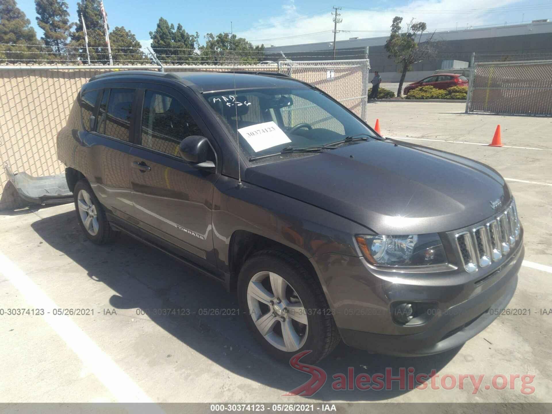 1C4NJCBA6GD688714 2016 JEEP COMPASS