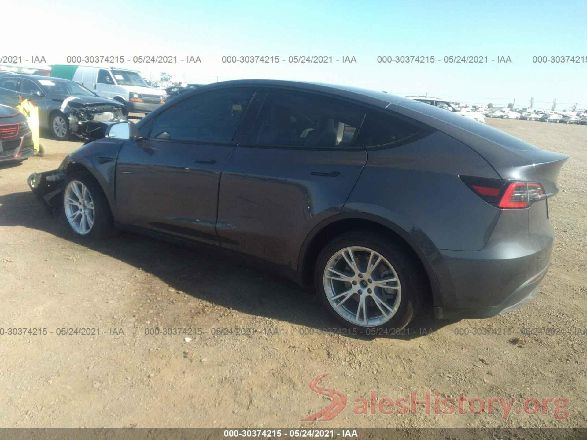 5YJYGDEE3LF053730 2020 TESLA MODEL Y