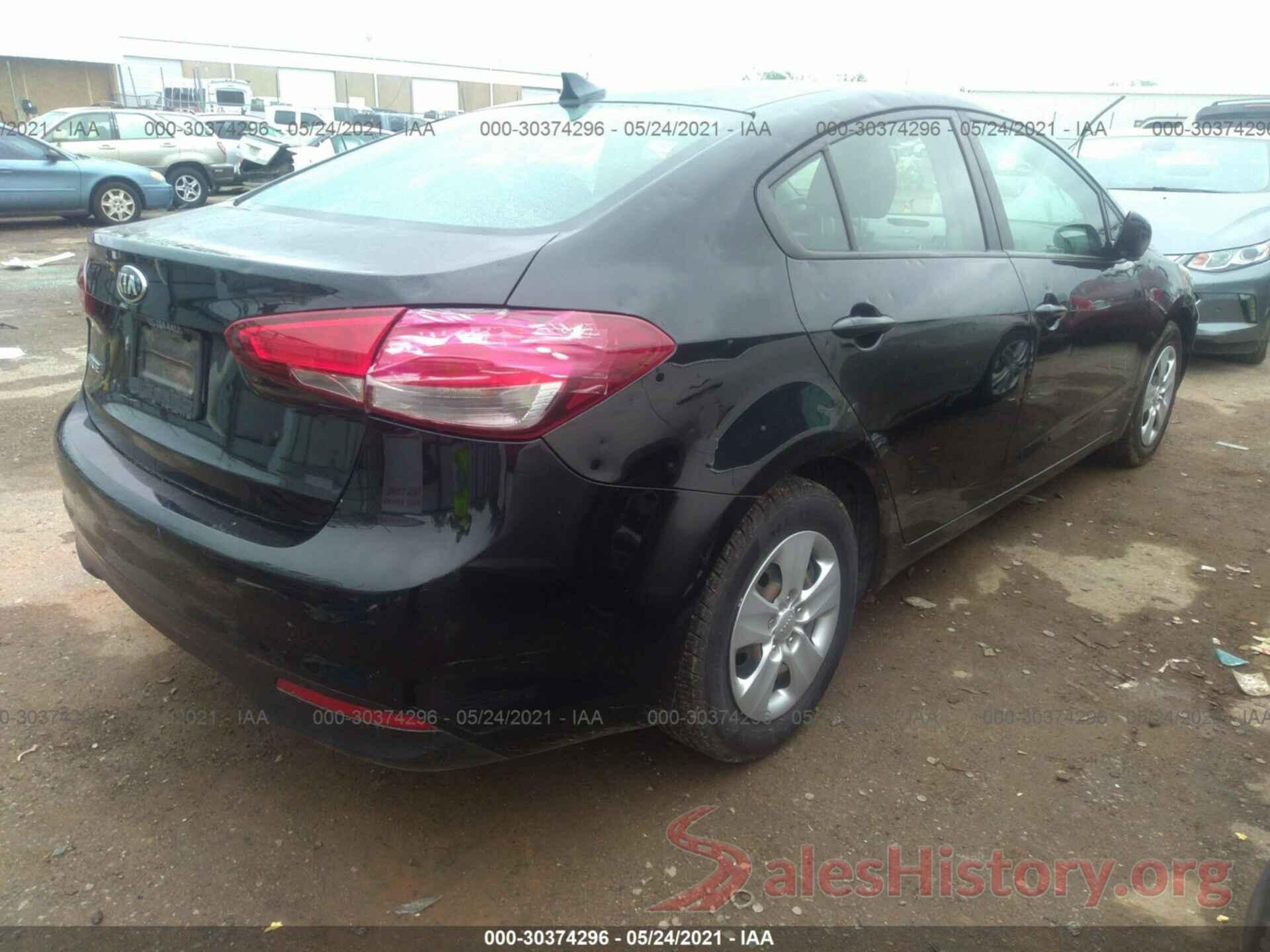 3KPFK4A72HE006084 2017 KIA FORTE