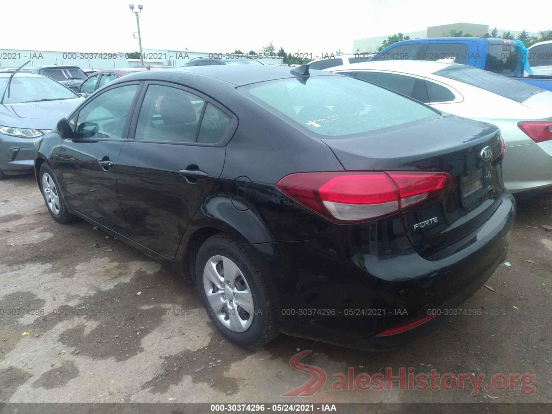 3KPFK4A72HE006084 2017 KIA FORTE