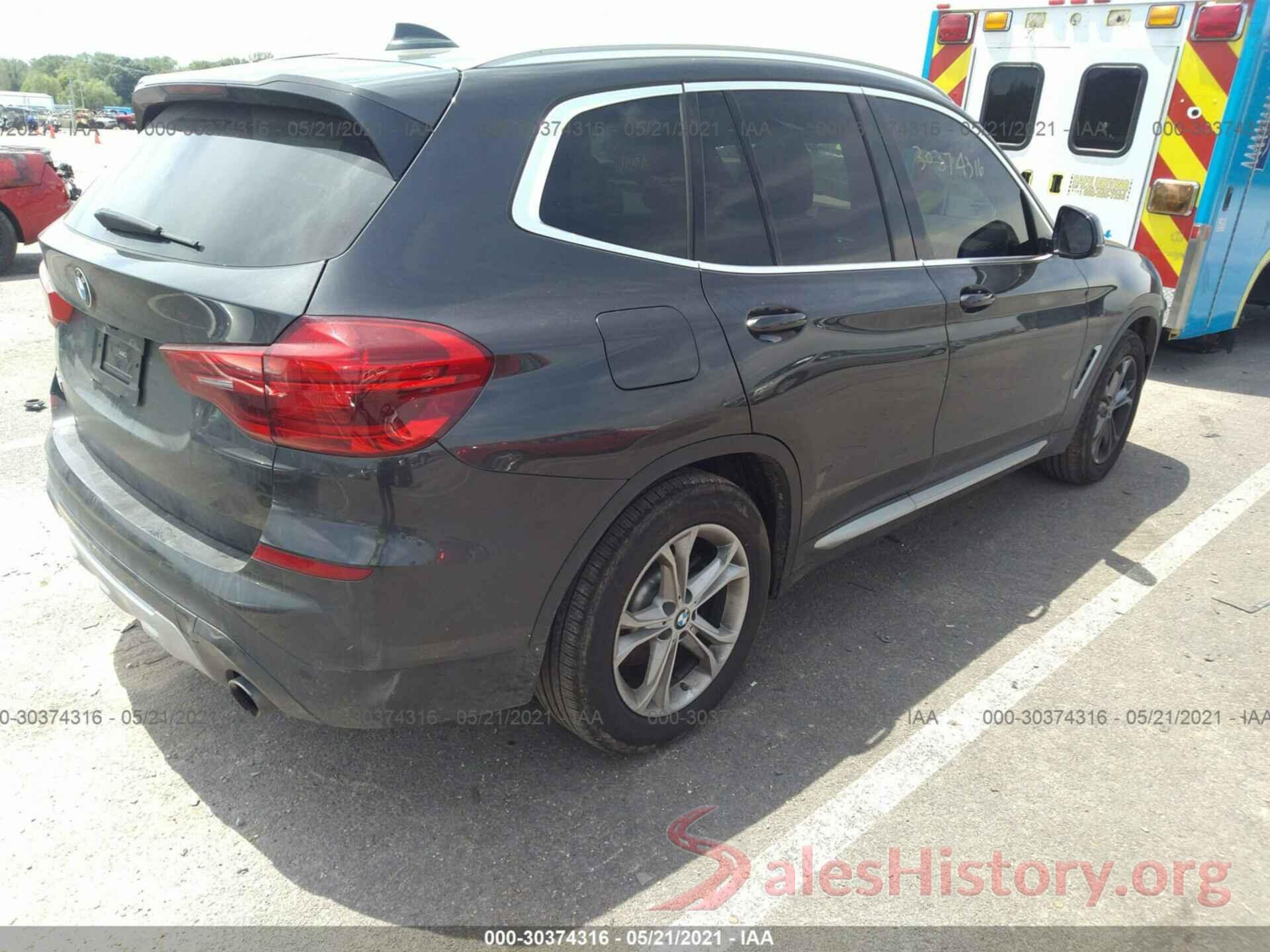 5UXTR9C5XKLD94947 2019 BMW X3