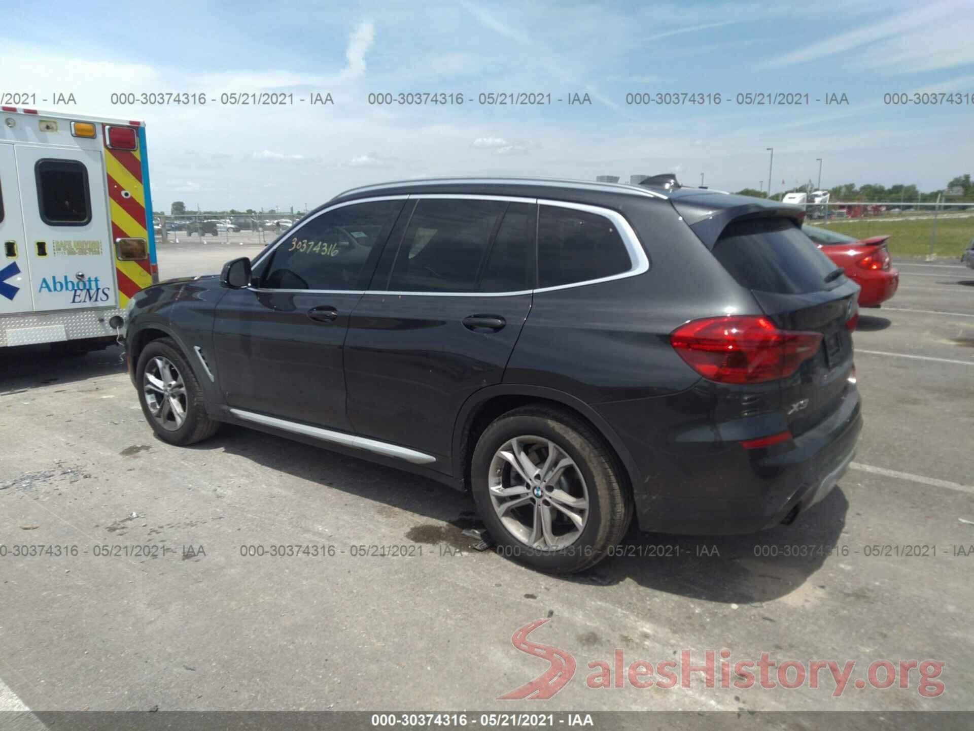 5UXTR9C5XKLD94947 2019 BMW X3