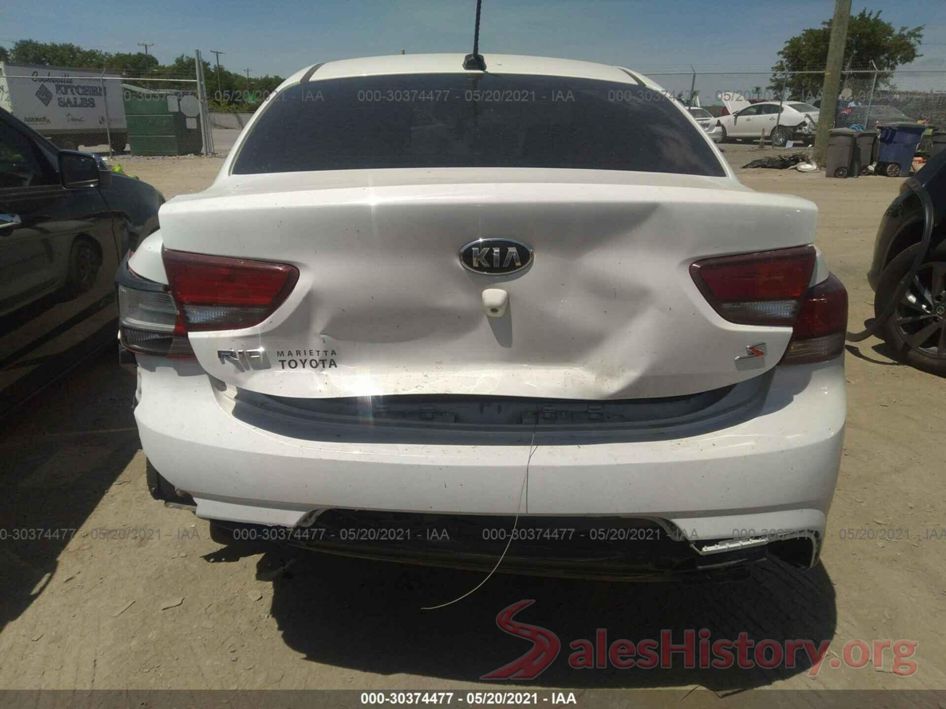 3KPA24AB6JE115409 2018 KIA RIO