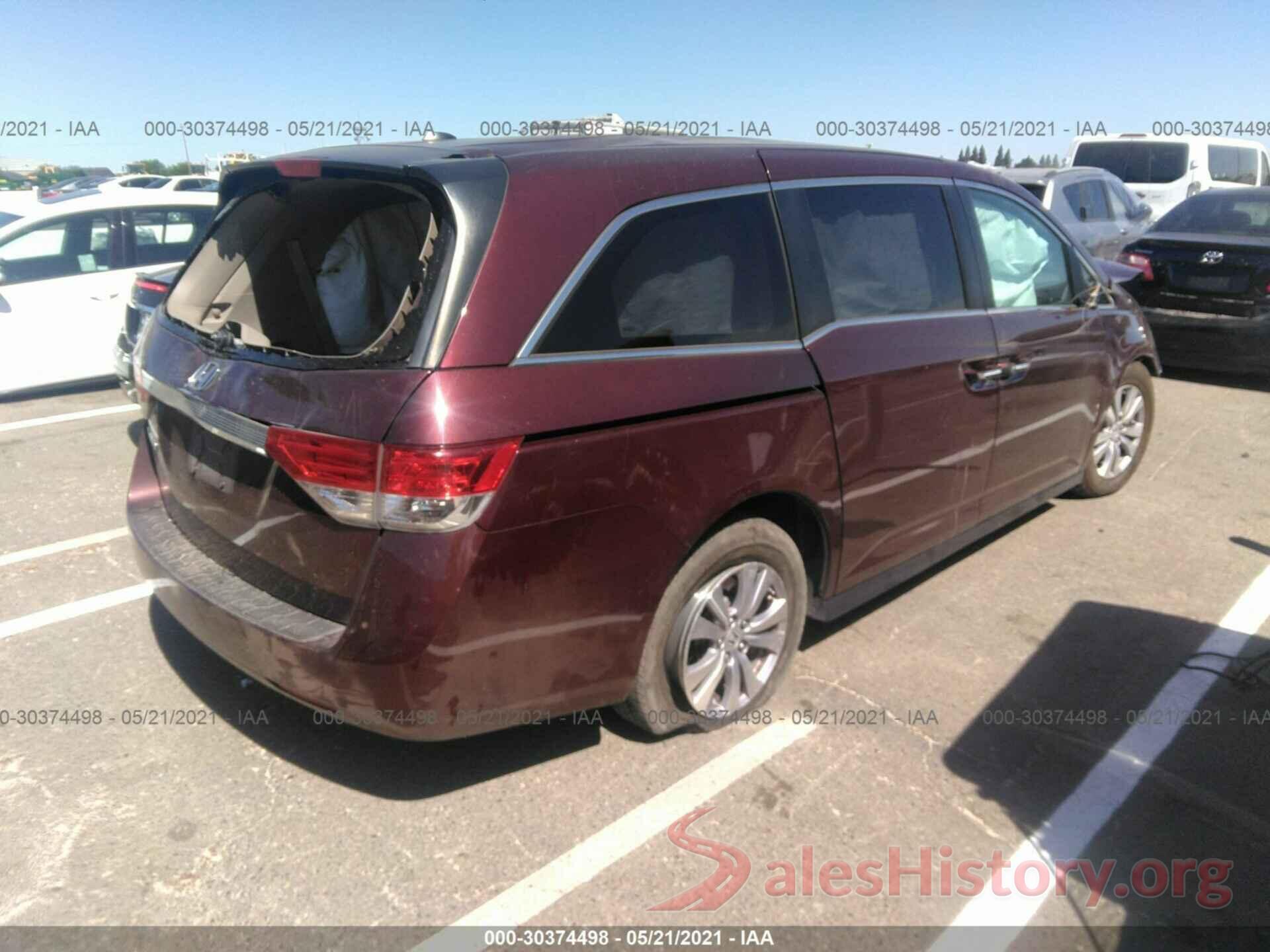 5FNRL5H61GB034061 2016 HONDA ODYSSEY