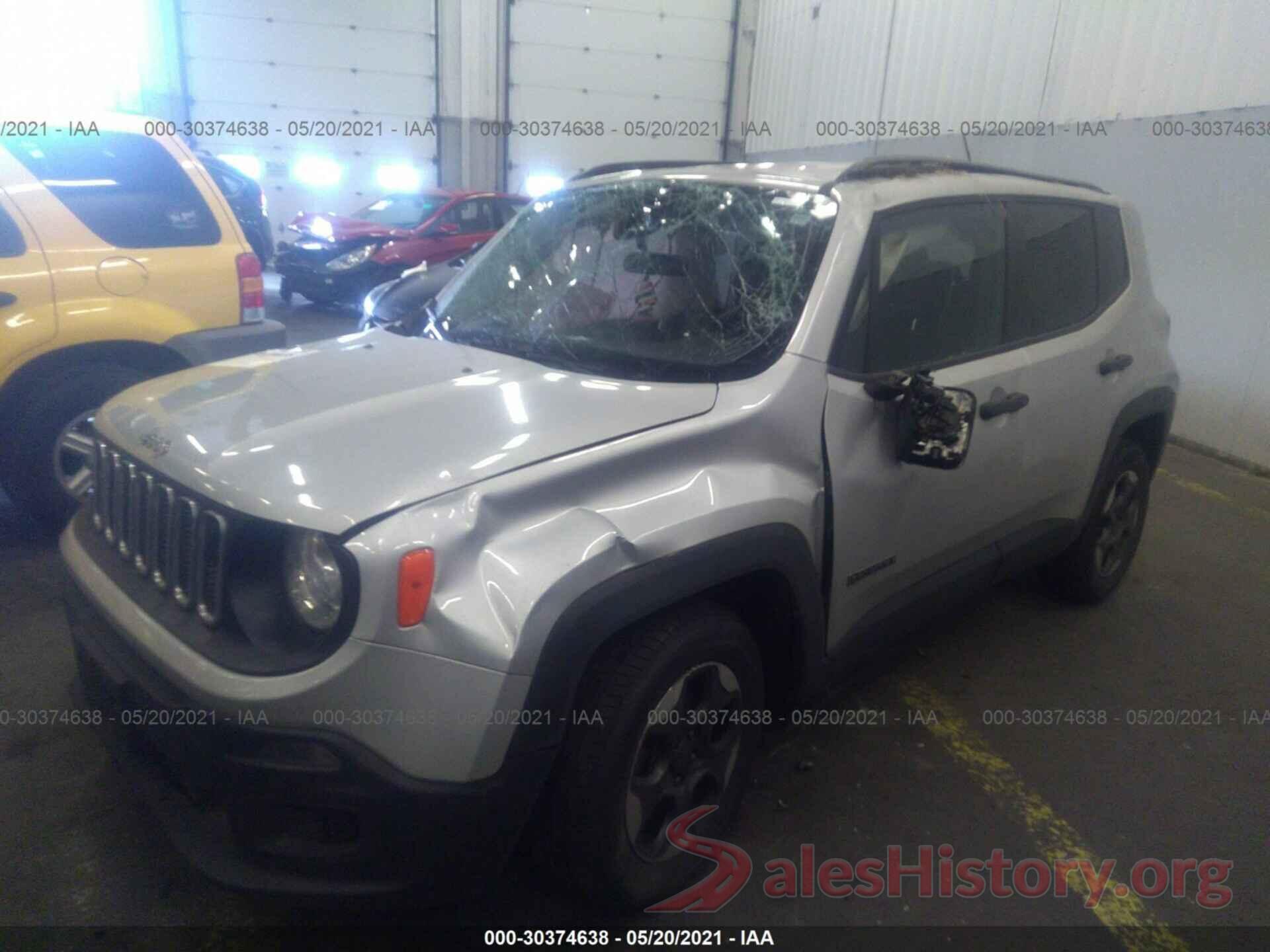 ZACCJAAW9GPE14465 2016 JEEP RENEGADE