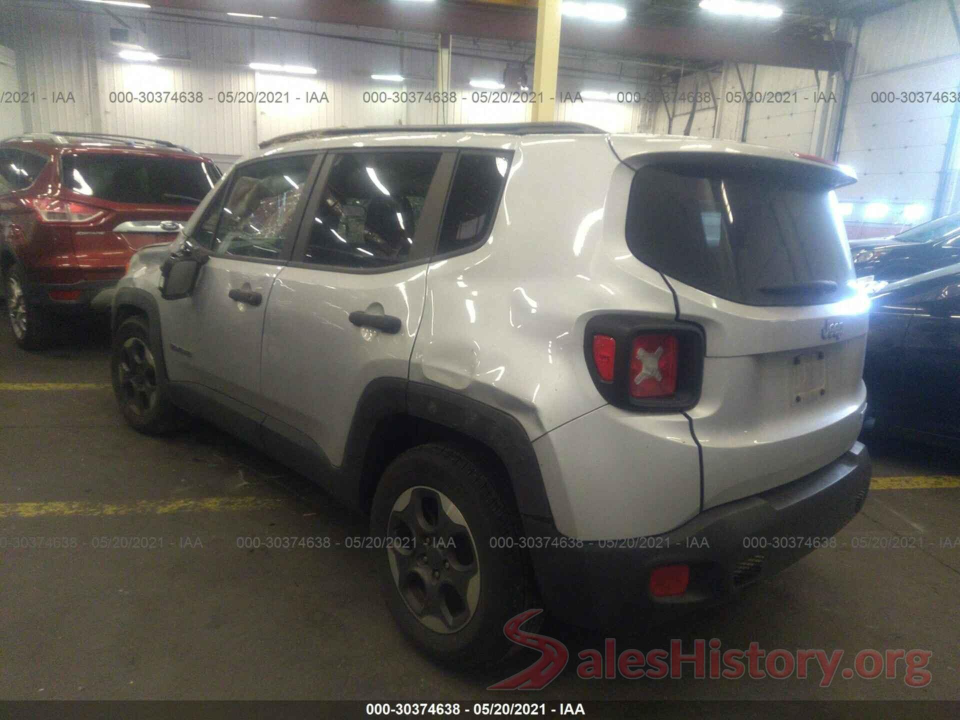 ZACCJAAW9GPE14465 2016 JEEP RENEGADE