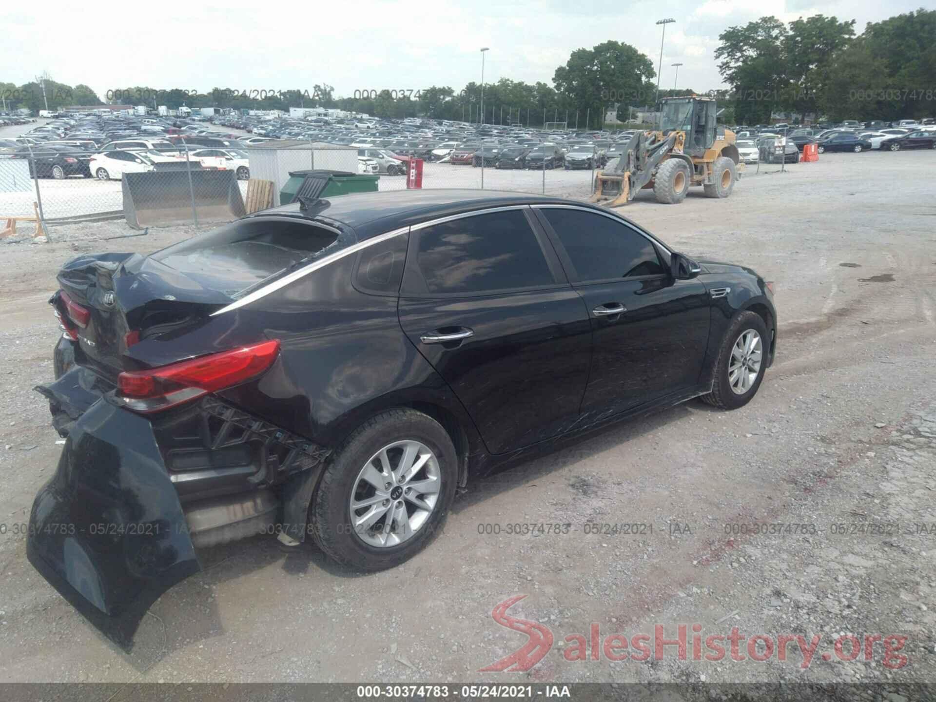 KNAGT4L36G5104277 2016 KIA OPTIMA