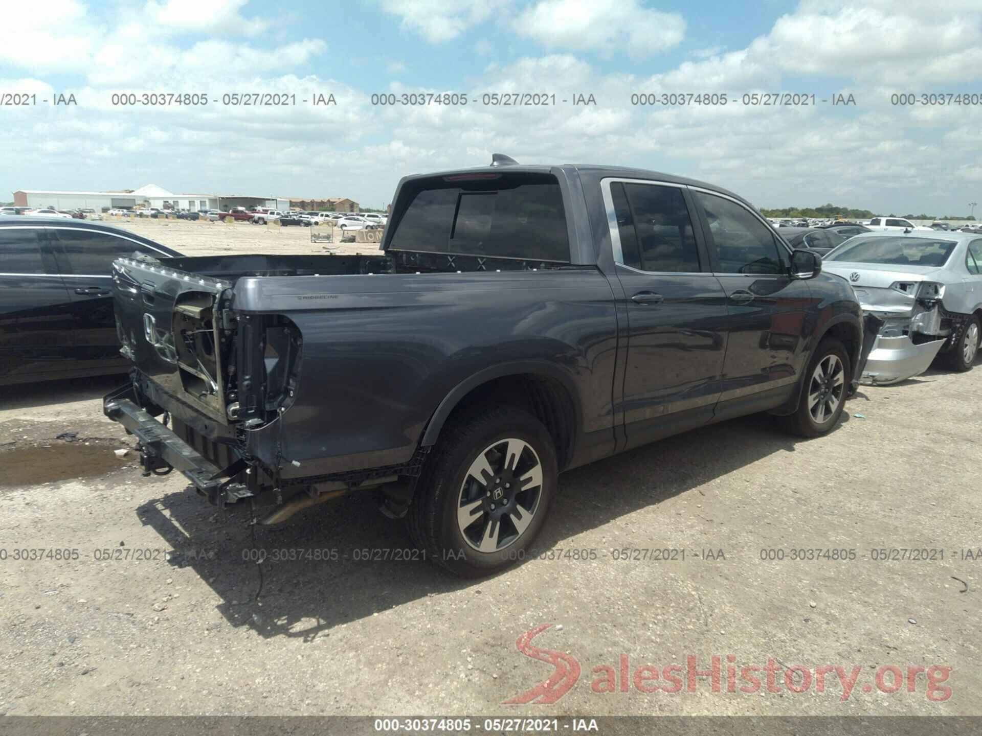 5FPYK3F56LB019845 2020 HONDA RIDGELINE