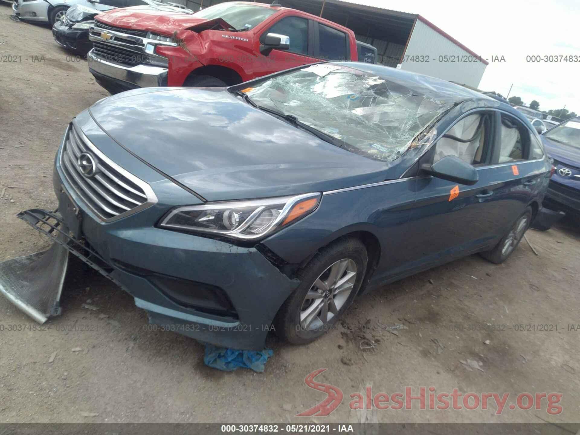 5NPE24AF7GH365749 2016 HYUNDAI SONATA