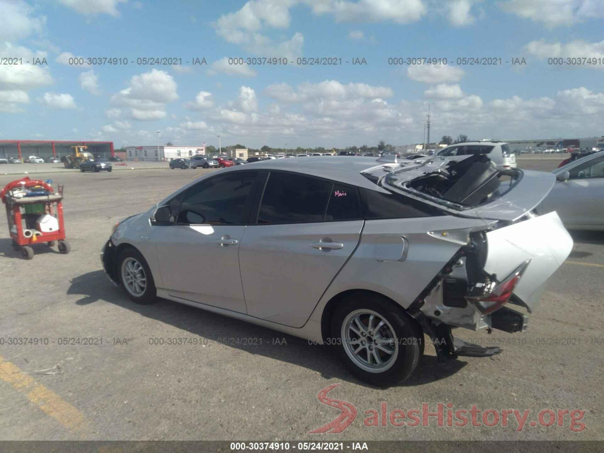 JTDKBRFU4J3075401 2018 TOYOTA PRIUS