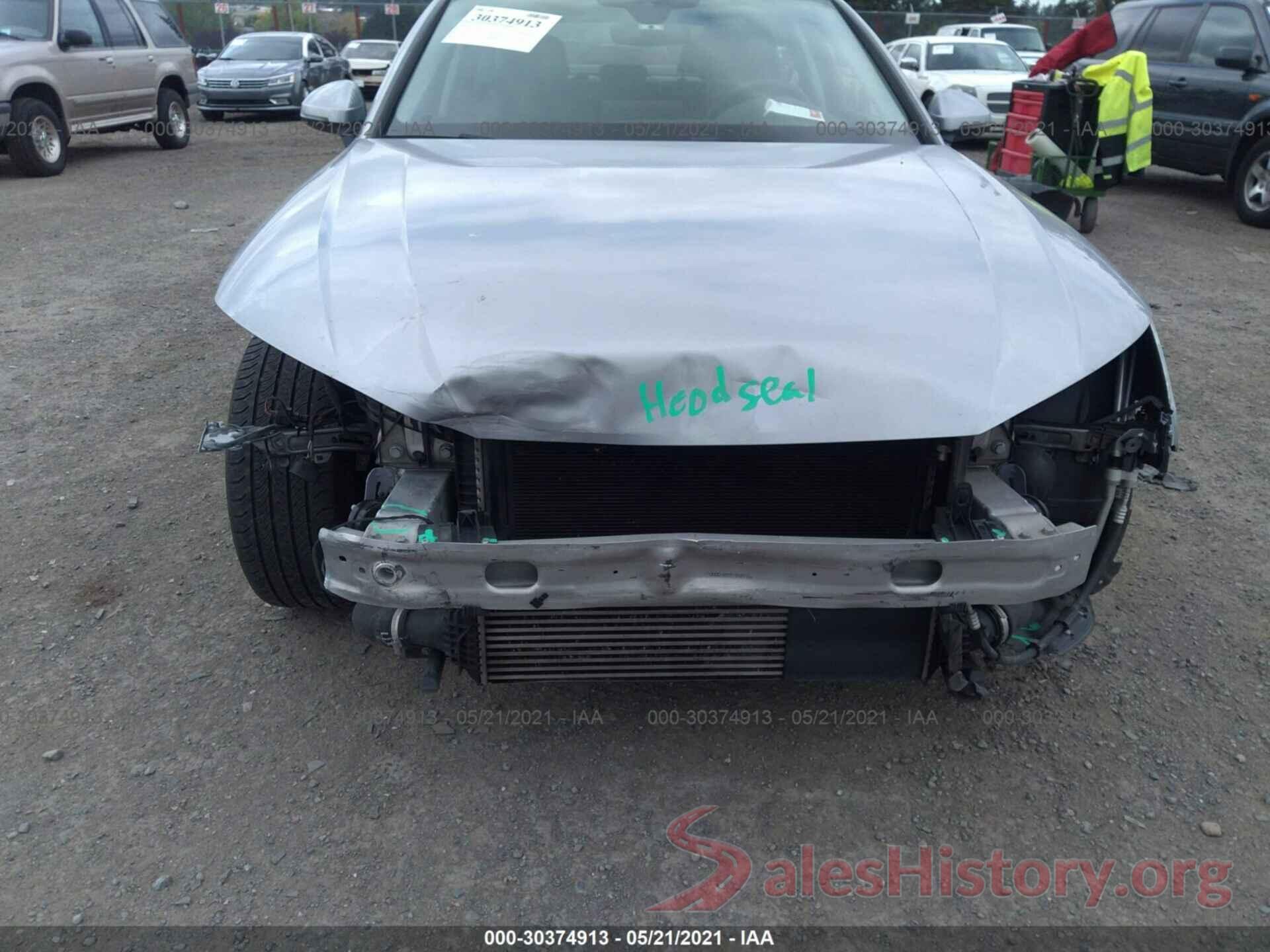 WAUANAF42HN026875 2017 AUDI A4