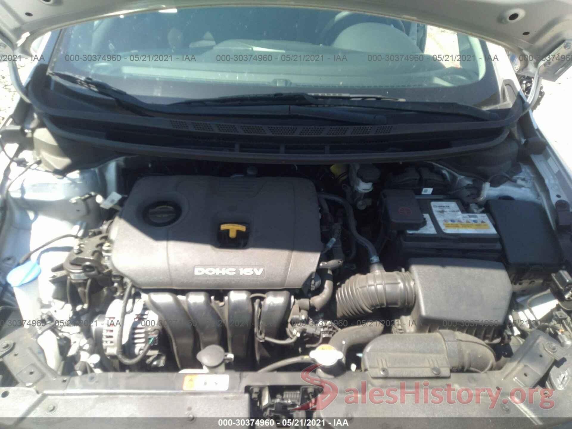 3KPFK4A71JE274825 2018 KIA FORTE