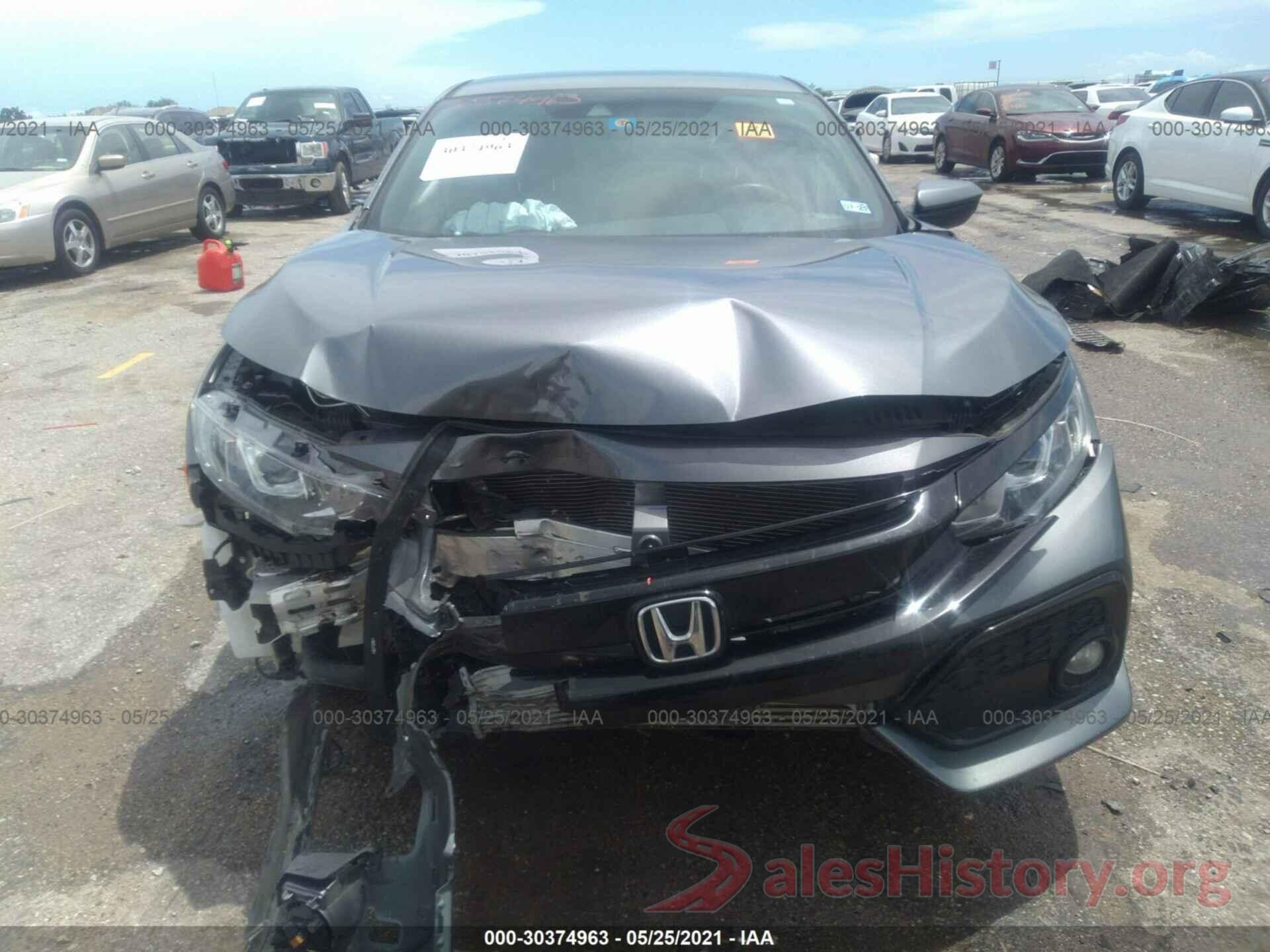 SHHFK7H41KU222778 2019 HONDA CIVIC HATCHBACK