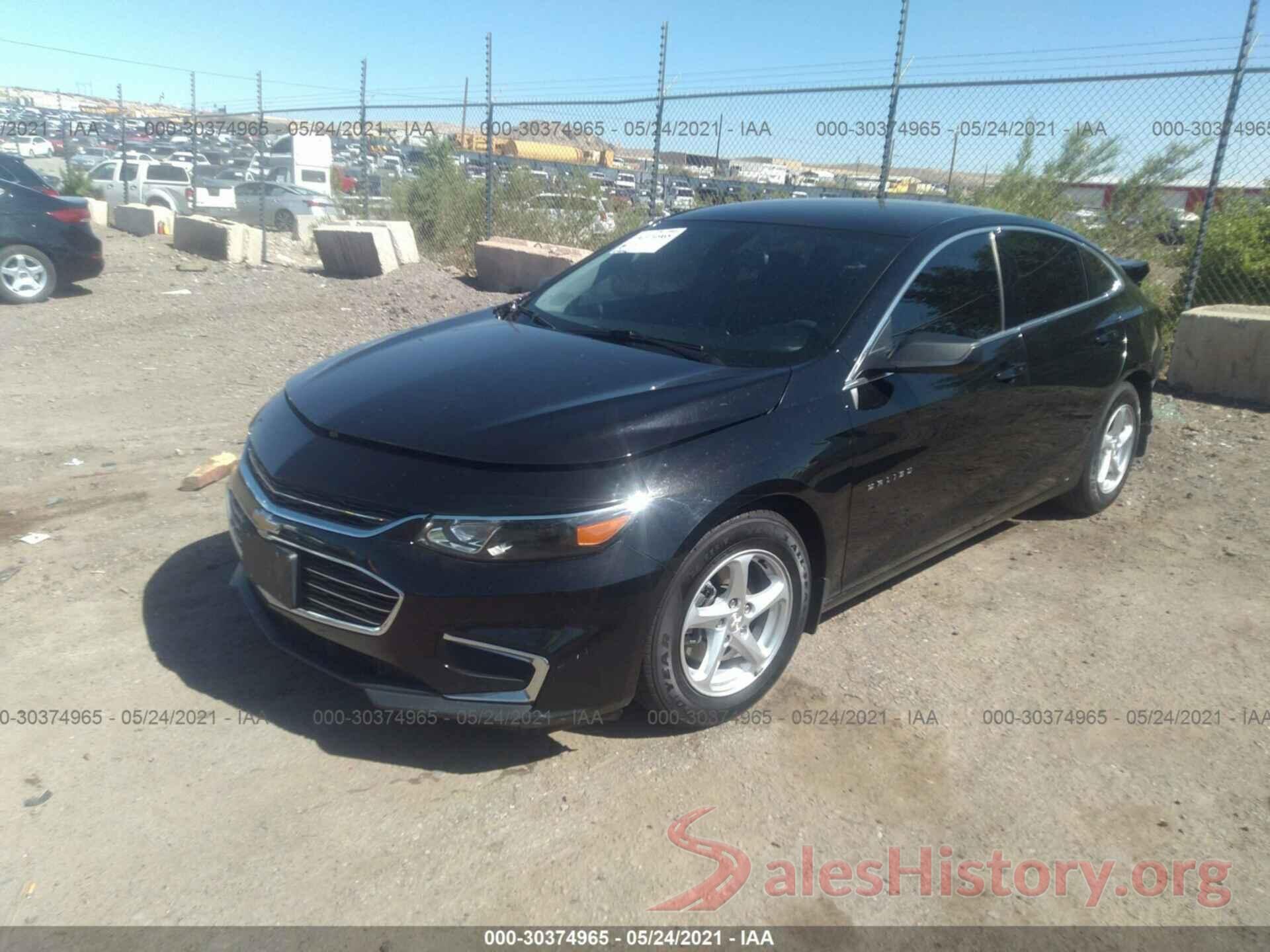 1G1ZB5ST7GF220354 2016 CHEVROLET MALIBU