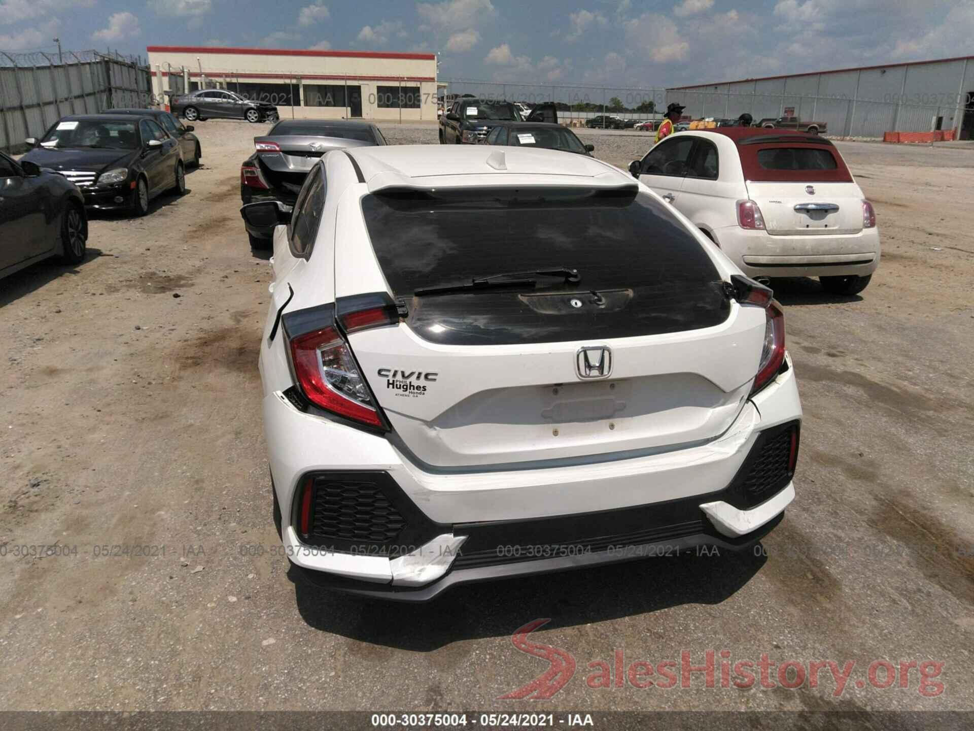 SHHFK7H56HU226004 2017 HONDA CIVIC HATCHBACK