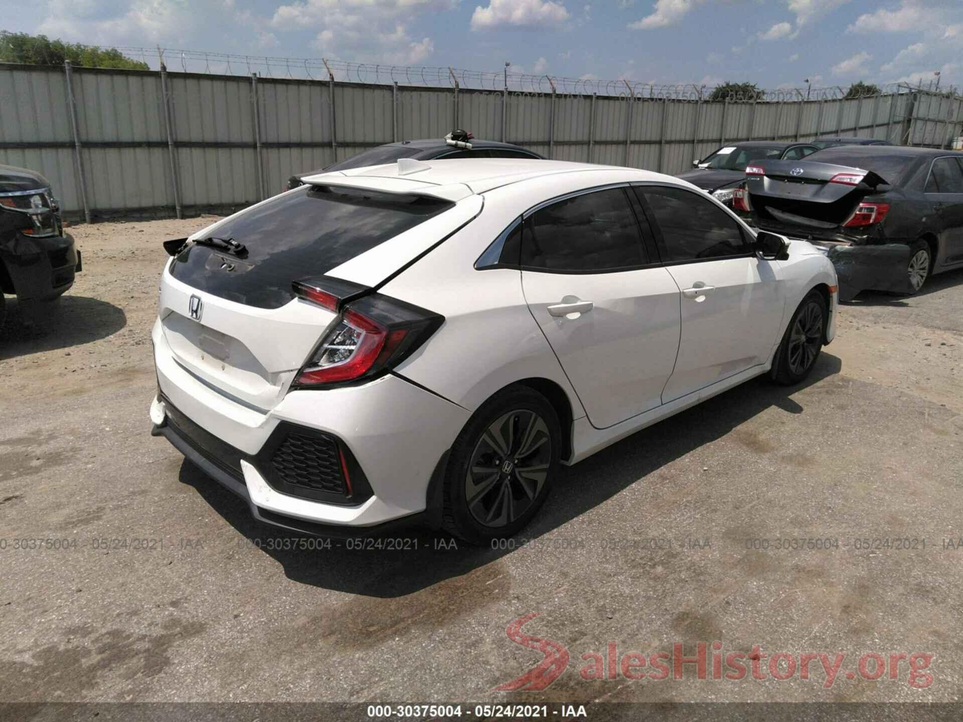 SHHFK7H56HU226004 2017 HONDA CIVIC HATCHBACK