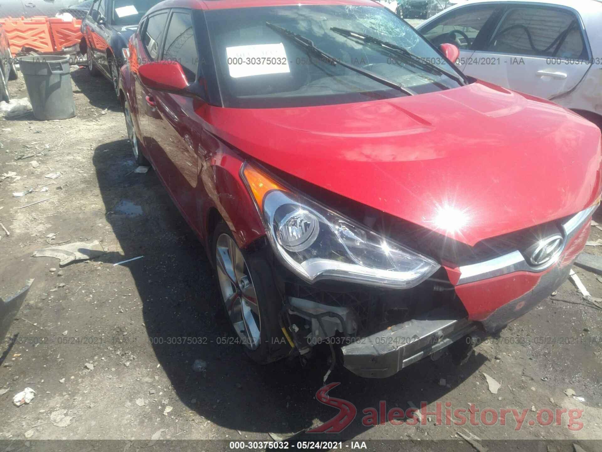 KMHTC6AD0HU323702 2017 HYUNDAI VELOSTER