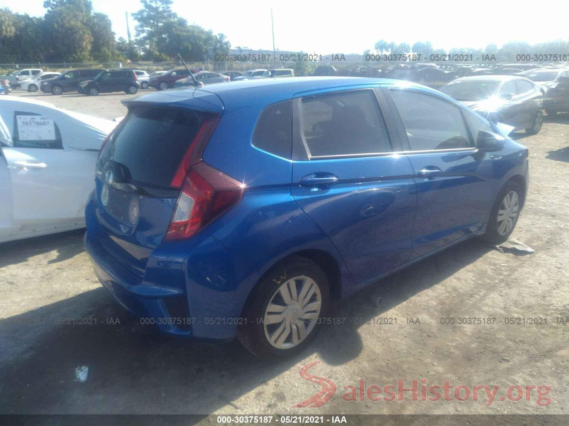 JHMGK5H56GS013273 2016 HONDA FIT