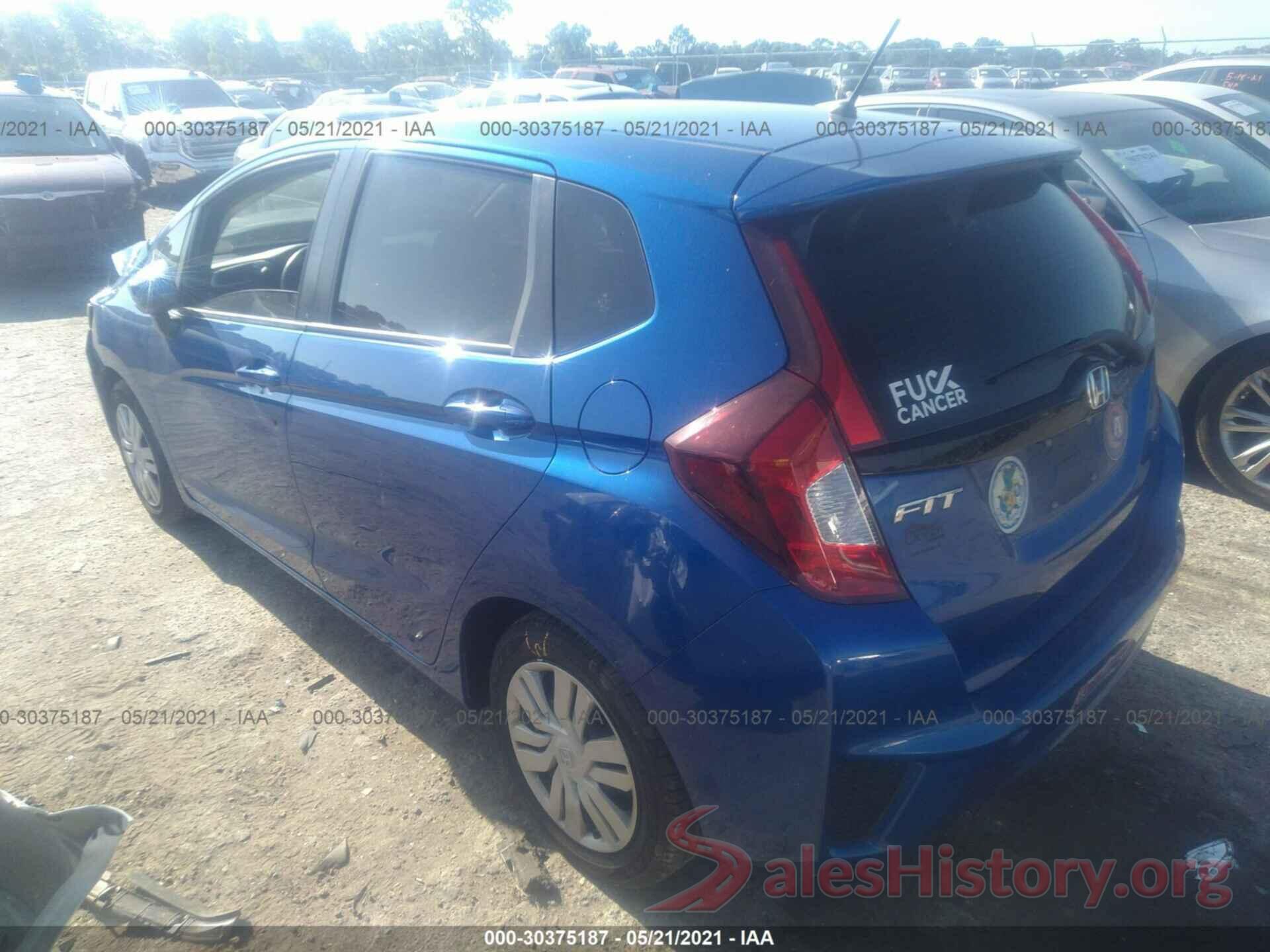 JHMGK5H56GS013273 2016 HONDA FIT