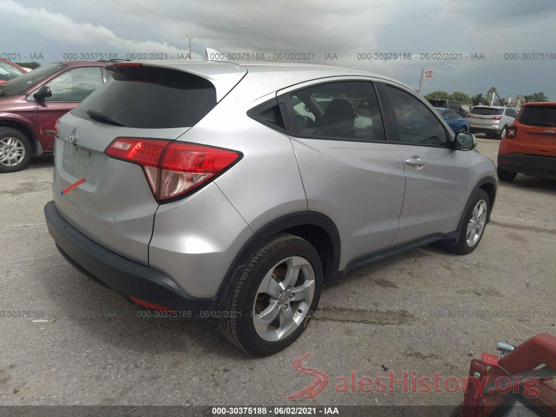 3CZRU5H33GM747195 2016 HONDA HR-V