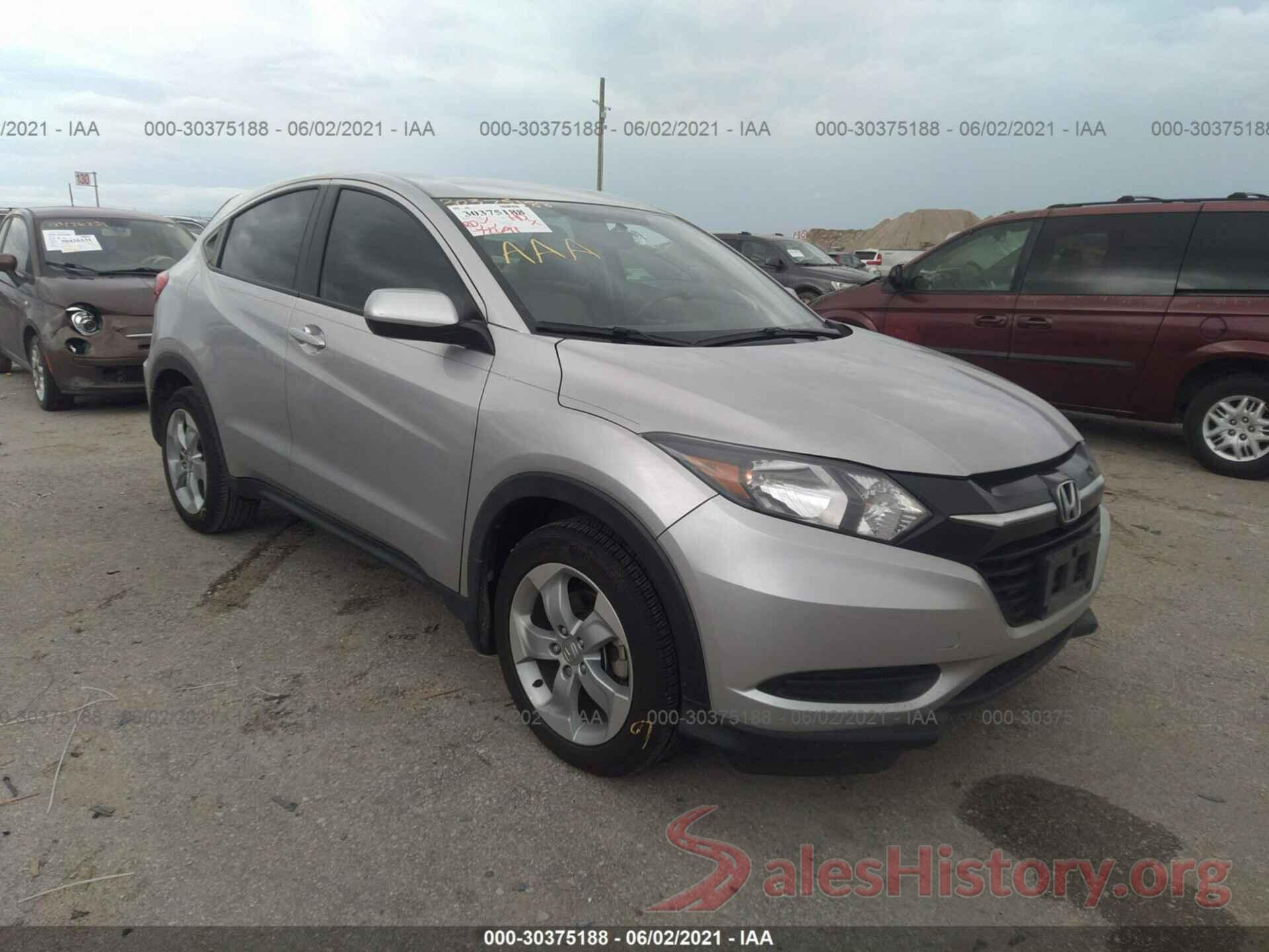 3CZRU5H33GM747195 2016 HONDA HR-V