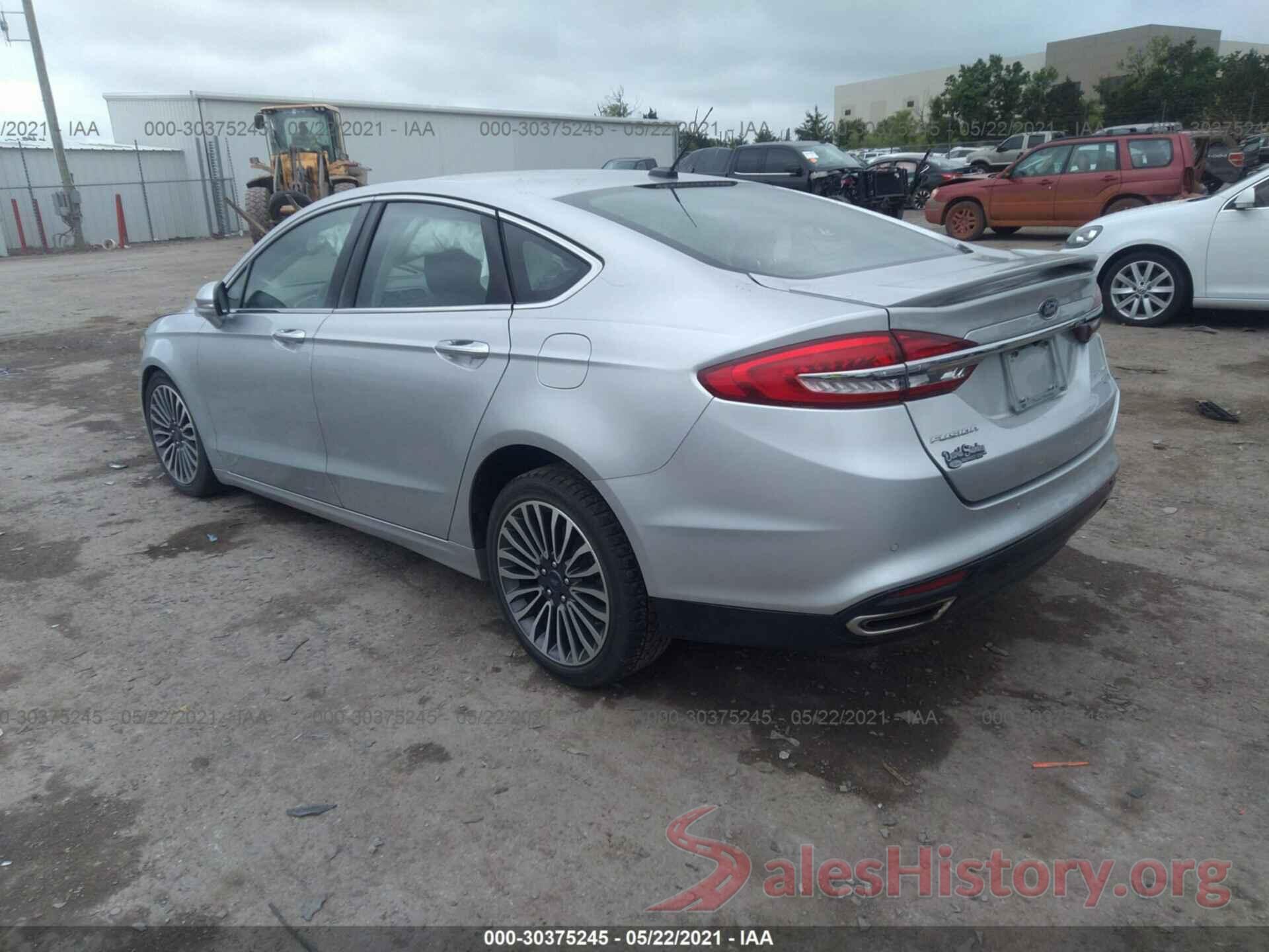 3FA6P0D97JR169387 2018 FORD FUSION