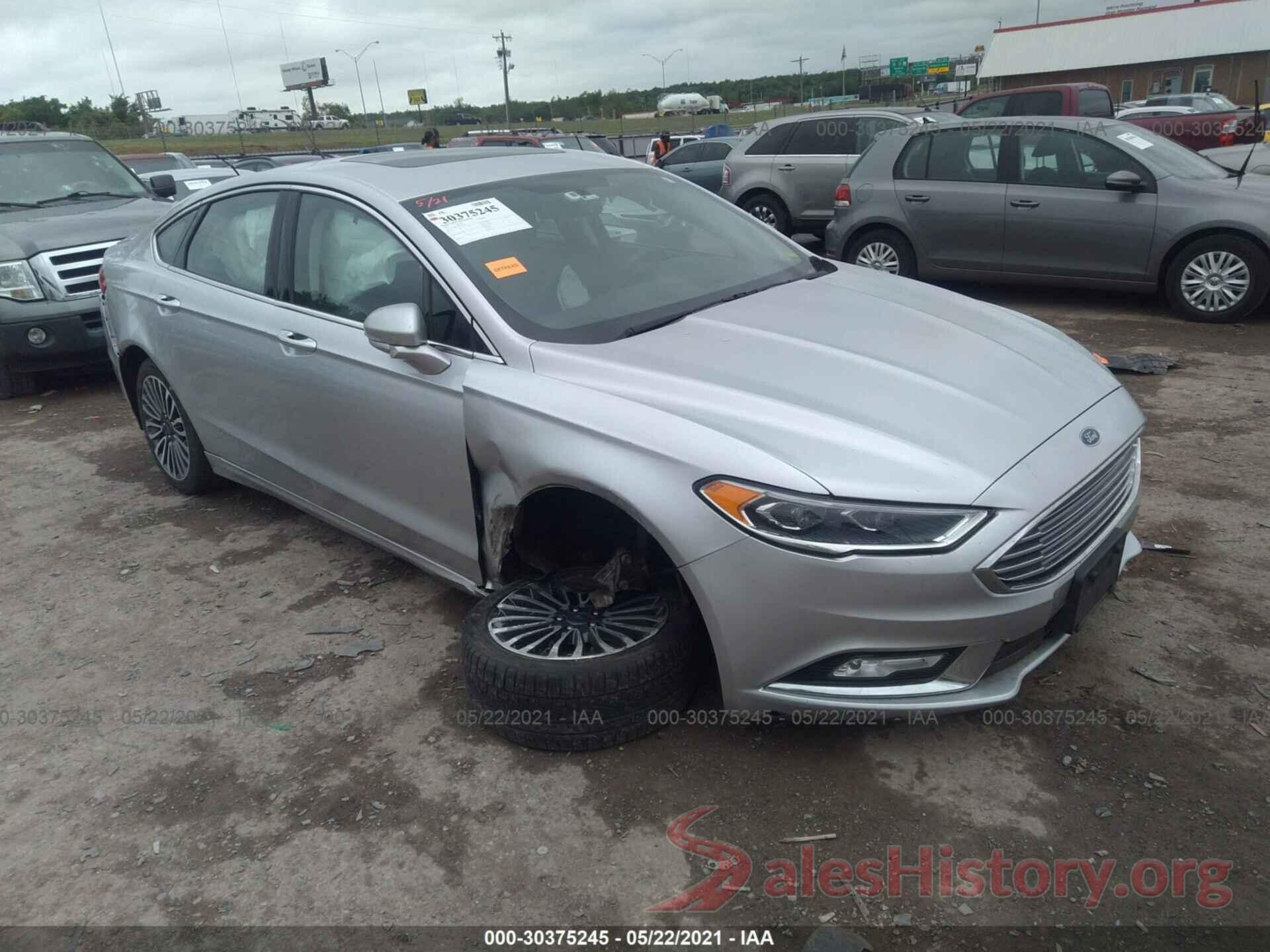 3FA6P0D97JR169387 2018 FORD FUSION