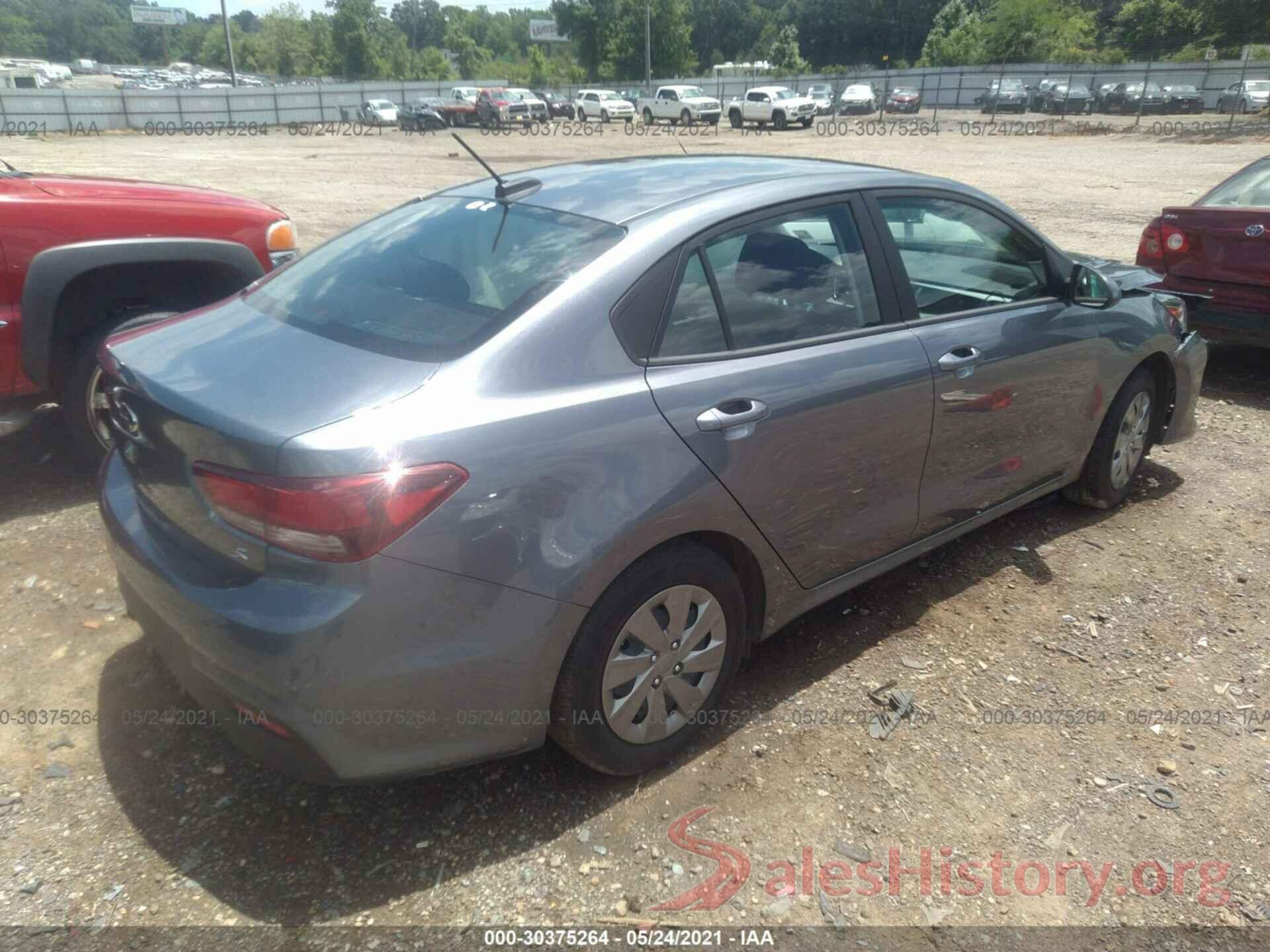 3KPA24AD2LE334100 2020 KIA RIO