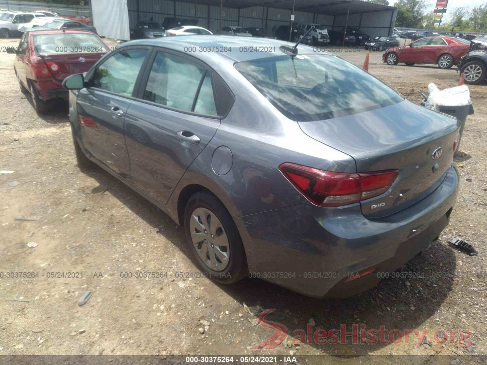 3KPA24AD2LE334100 2020 KIA RIO