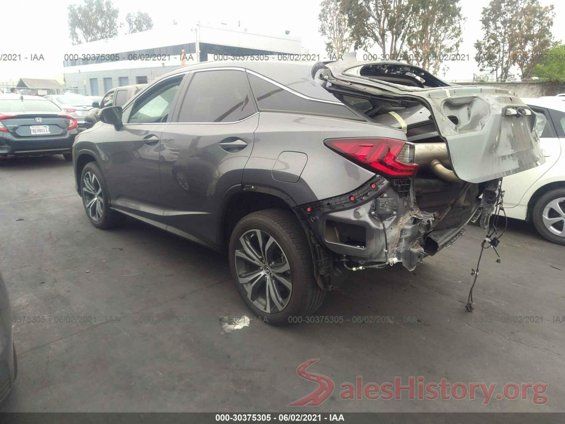 2T2ZZMCA5JC093240 2018 LEXUS RX