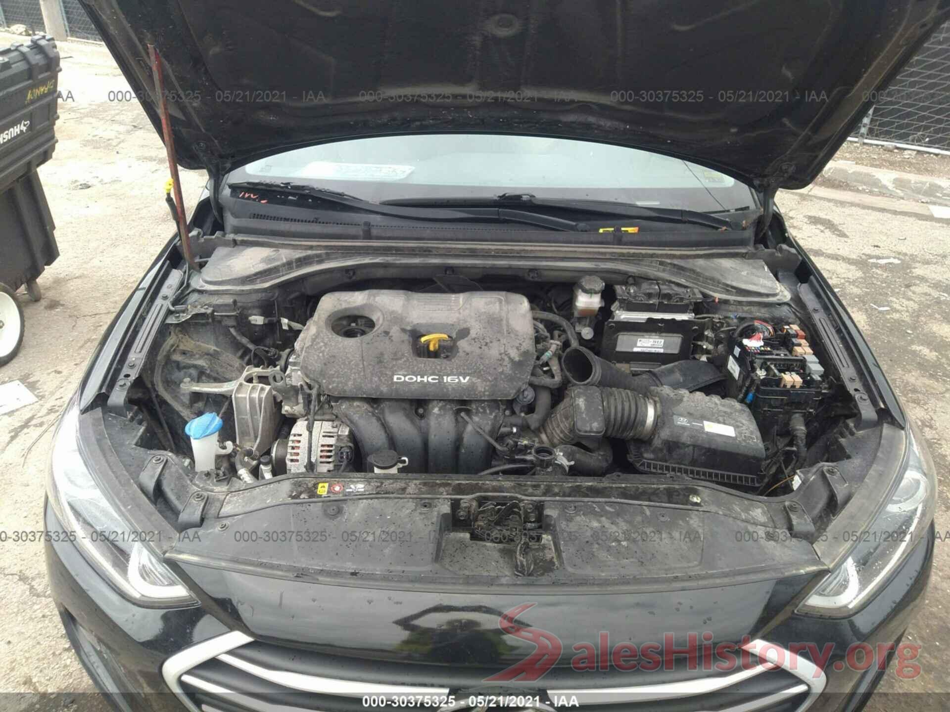 5NPD84LF5JH284148 2018 HYUNDAI ELANTRA