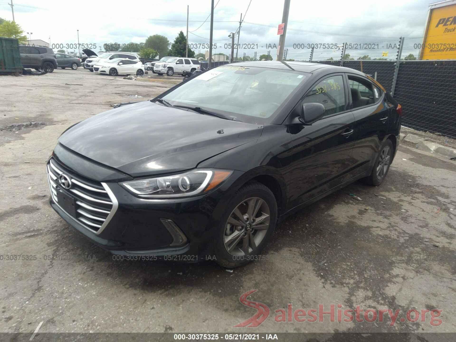 5NPD84LF5JH284148 2018 HYUNDAI ELANTRA