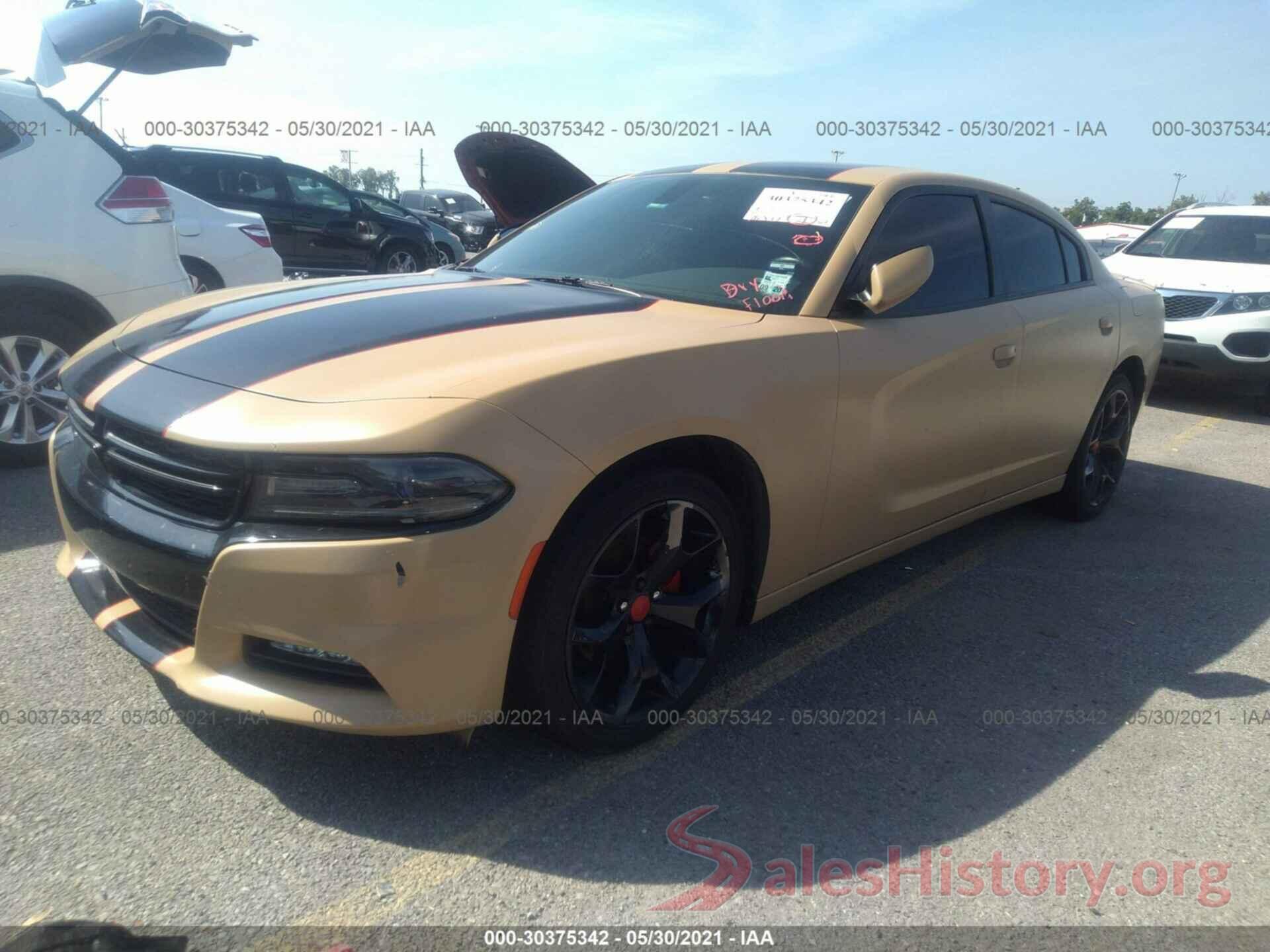 2C3CDXHG5GH132824 2016 DODGE CHARGER