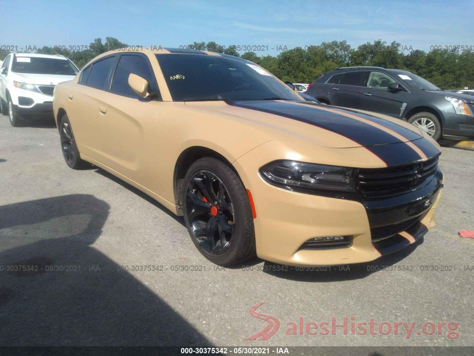 2C3CDXHG5GH132824 2016 DODGE CHARGER