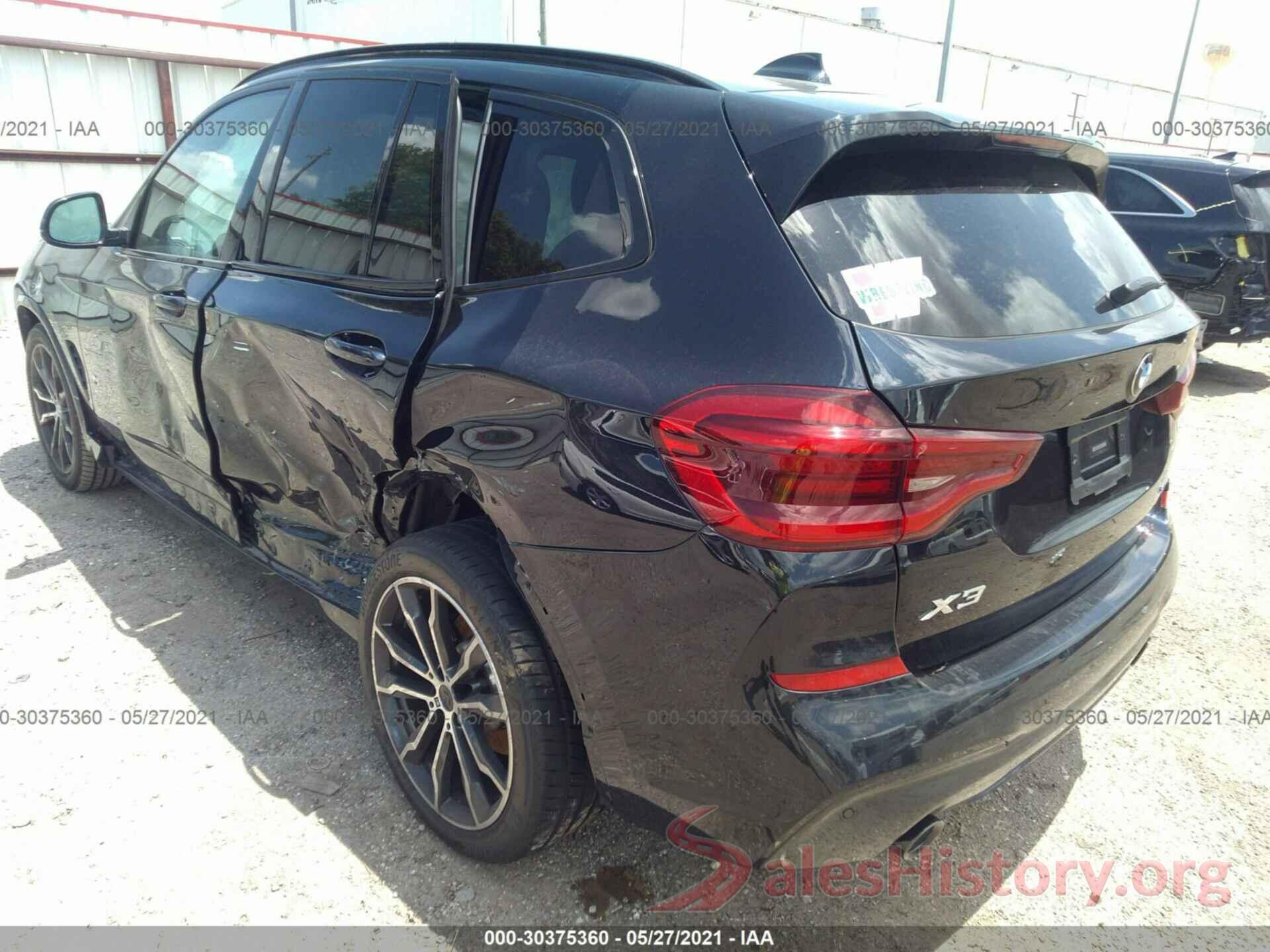 5UXTY3C01M9E33347 2021 BMW X3