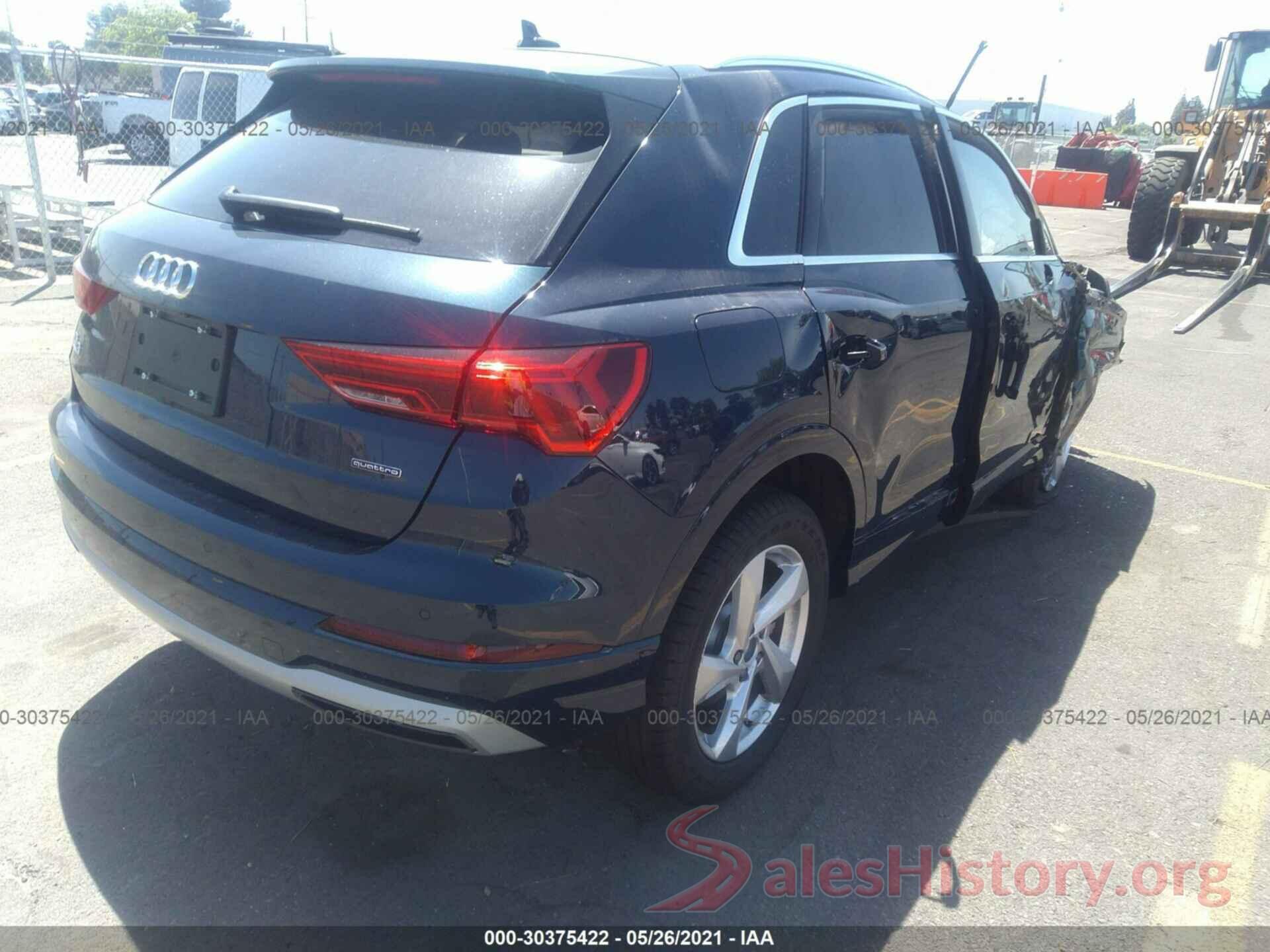 WA1AECF3XL1057775 2020 AUDI Q3