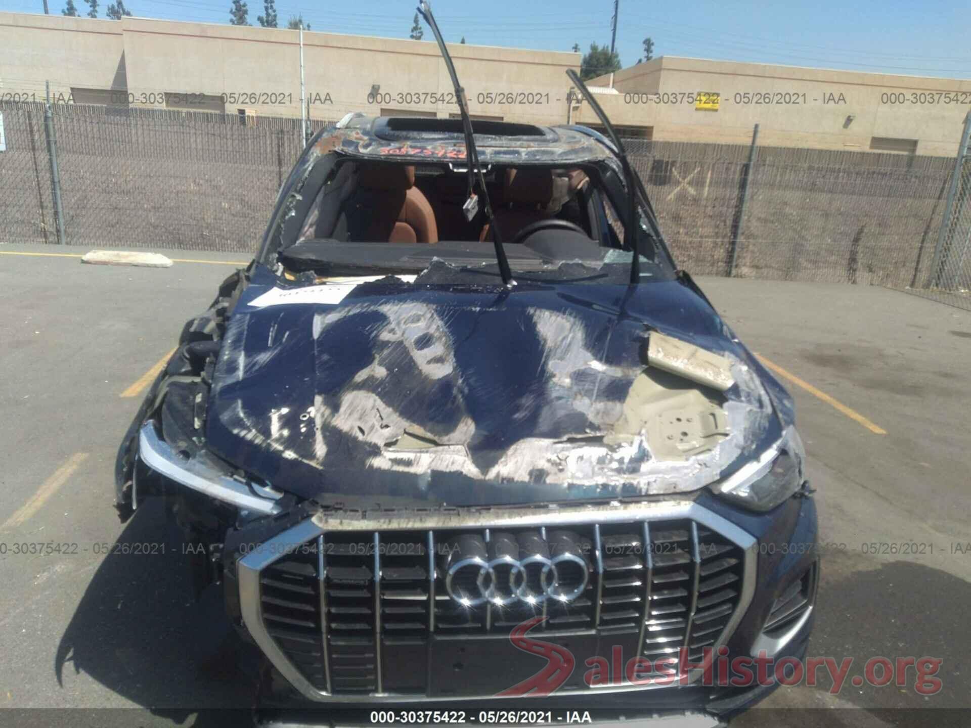 WA1AECF3XL1057775 2020 AUDI Q3