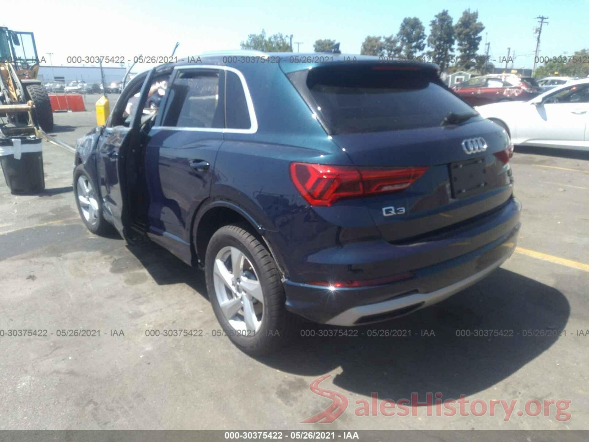 WA1AECF3XL1057775 2020 AUDI Q3