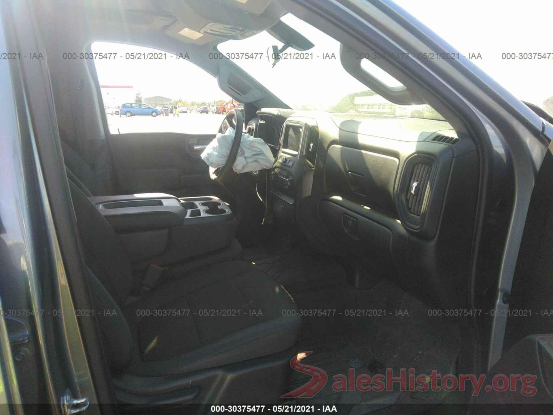 1GCPYCEF2KZ259674 2019 CHEVROLET SILVERADO 1500